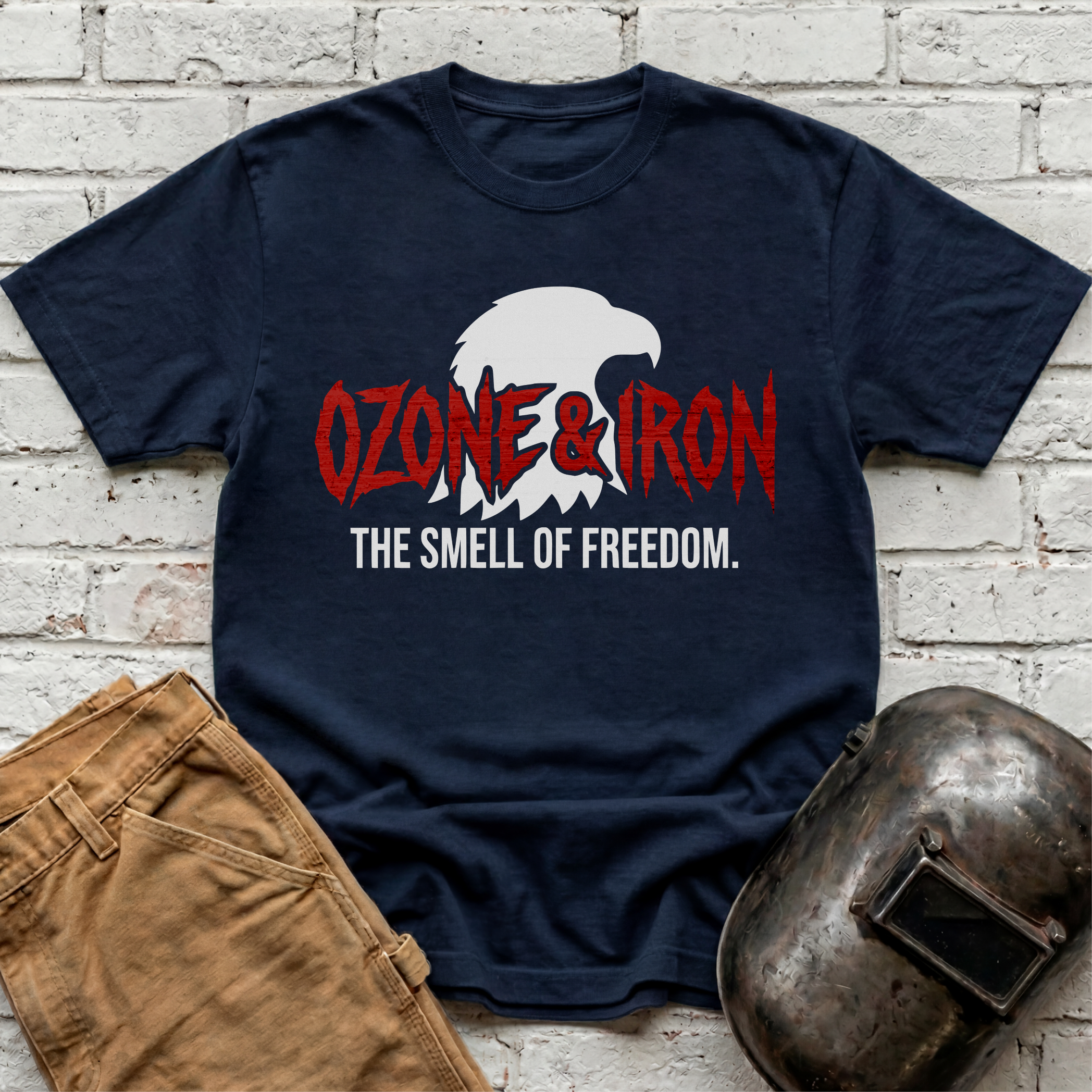 OZONE and IRON. The smell of FREEDOM T-shirt