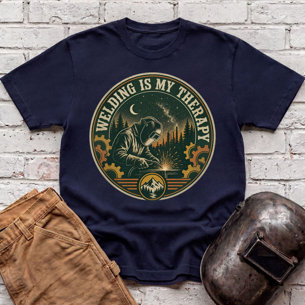 Welding Is My Therapy T-shirt