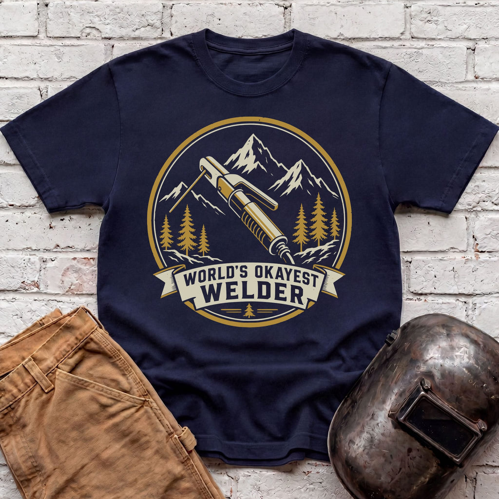 World's Okayest Welder T-shirt
