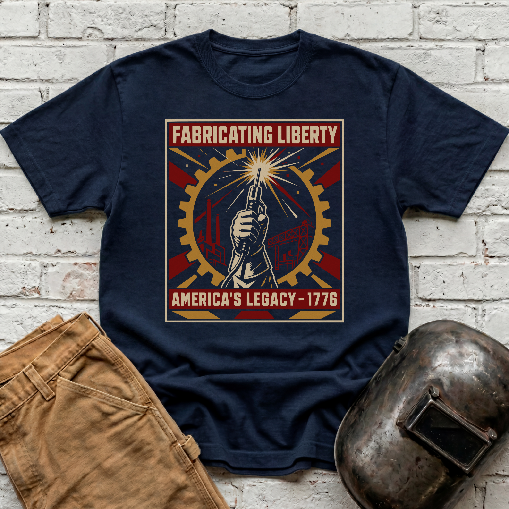 Fabricating Liberty T-shirt