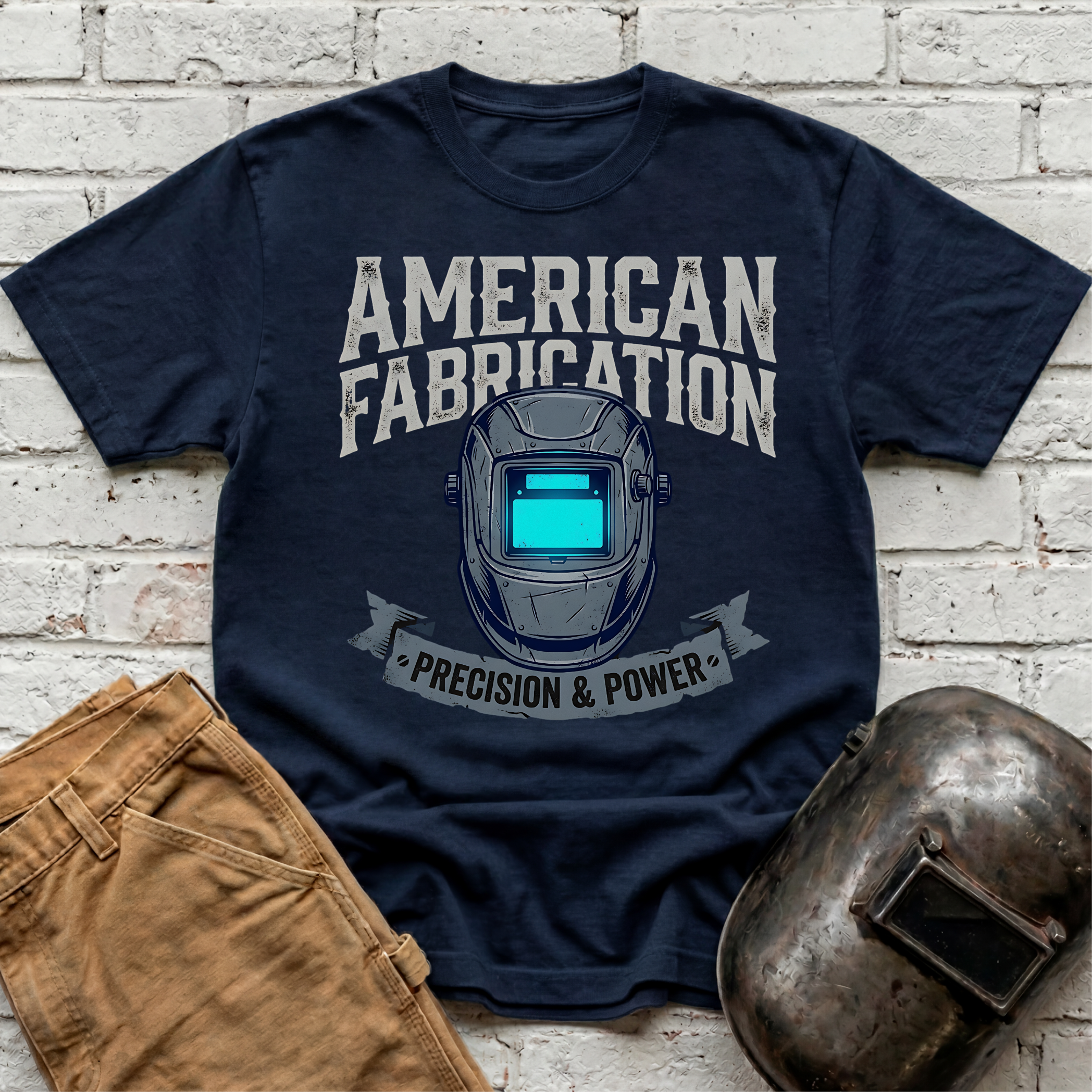 American Fabrication Precision & Power T-shirt