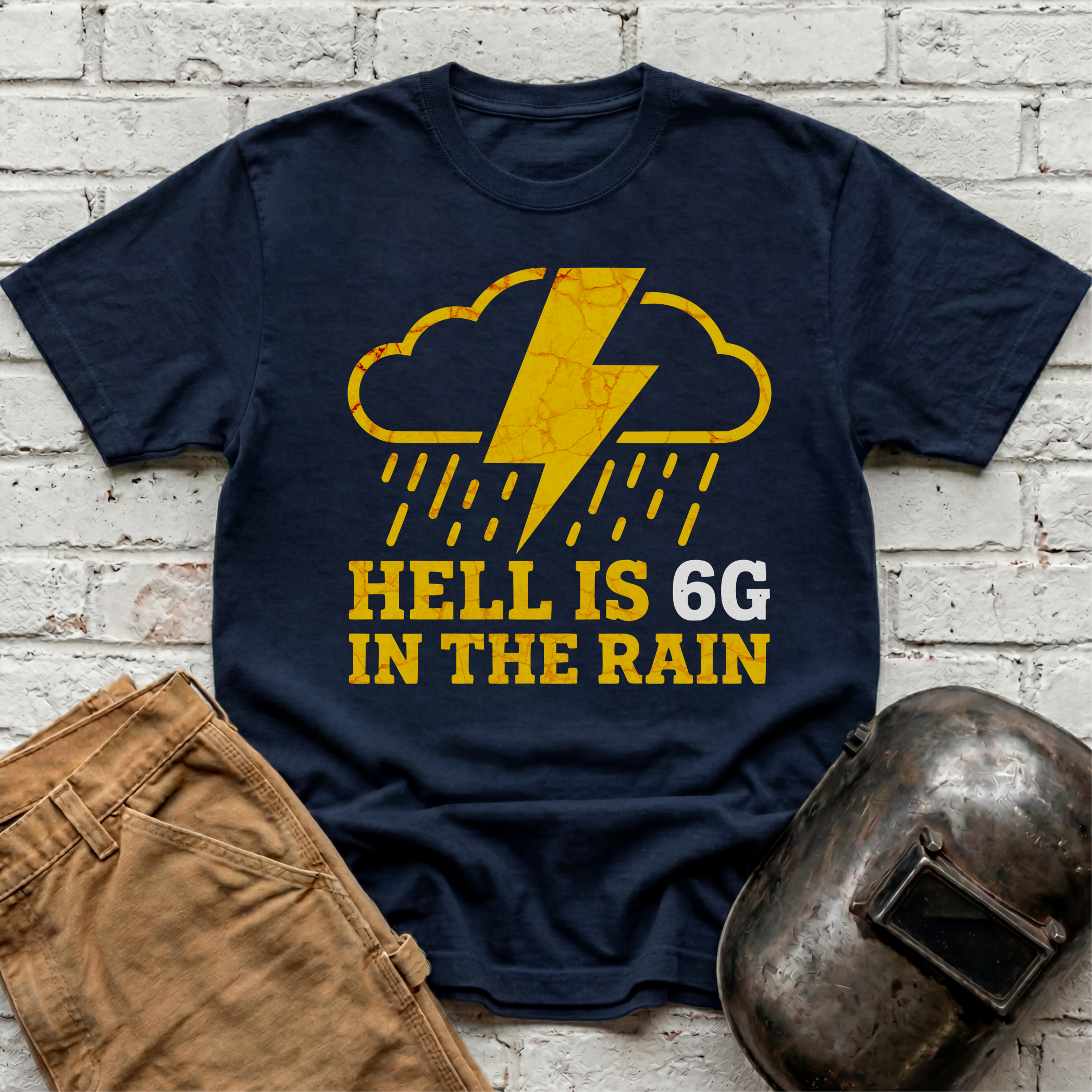 6G Hell in the Rain T-shirt