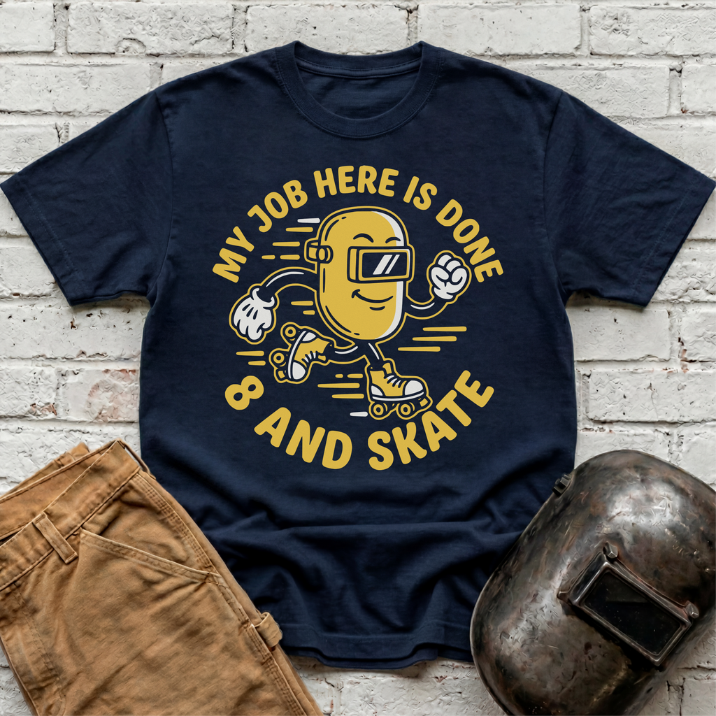 8 and SKATE T-shirt