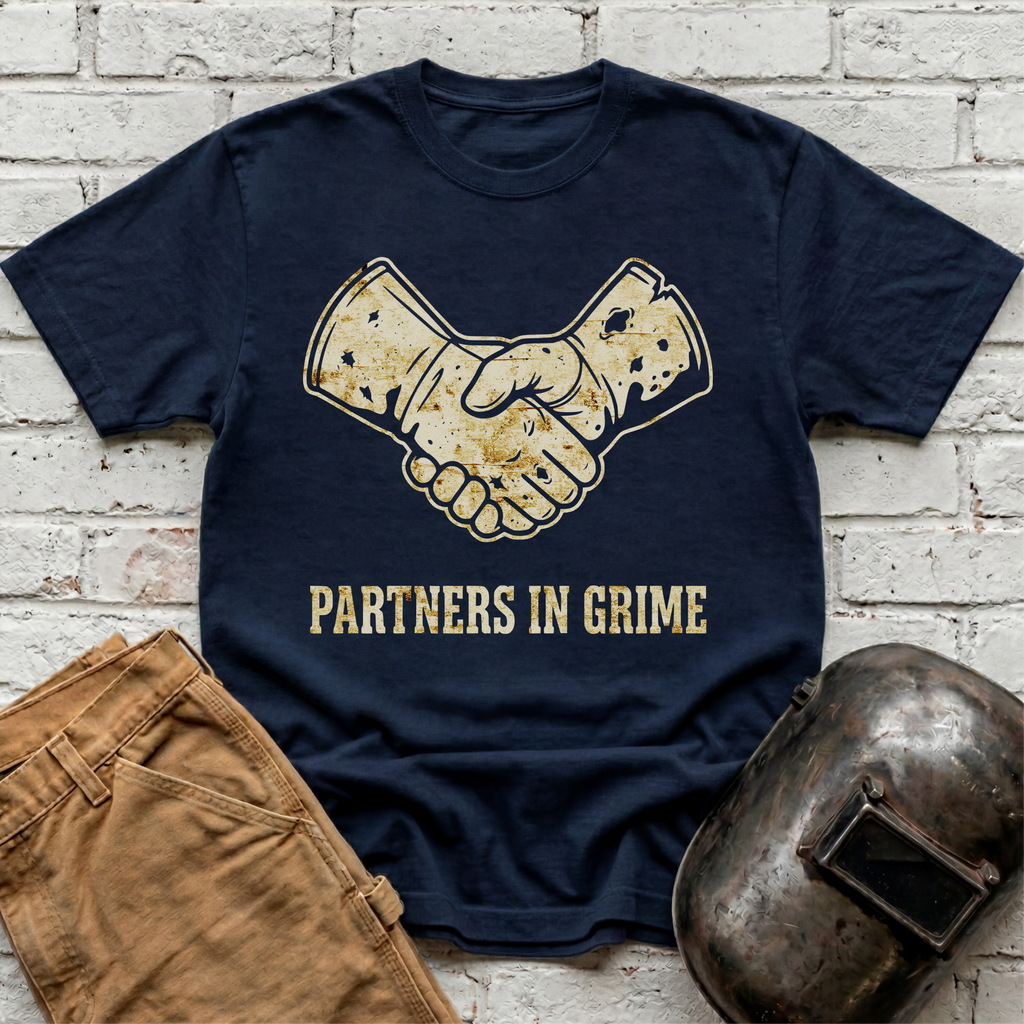Handshake Partners in Grime T-shirt