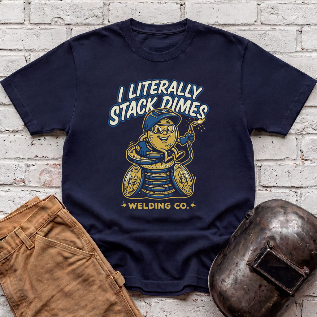 STACK DIMES Literally T-shirt
