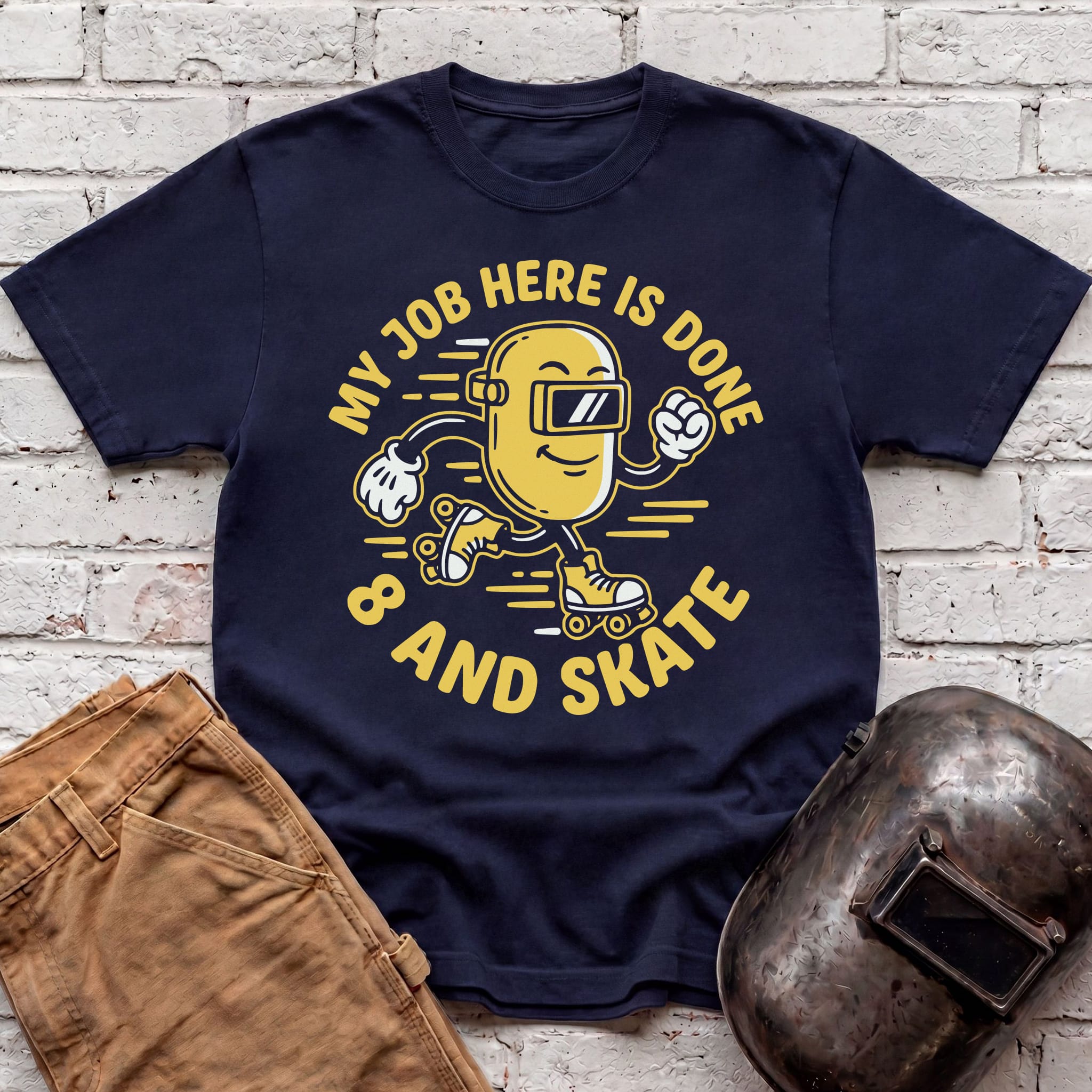 8 and SKATE T-shirt
