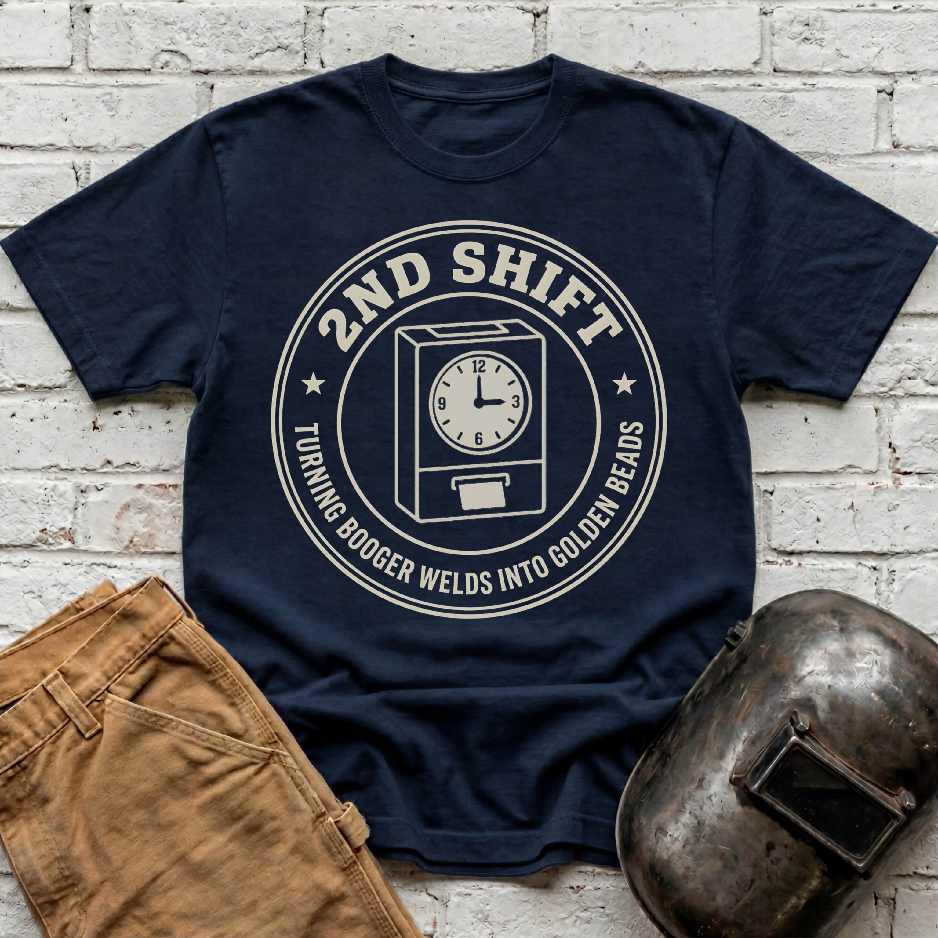 2nd shift clock T-shirt
