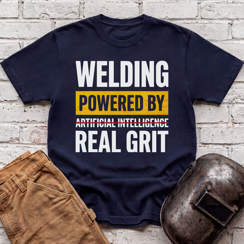 Welding Powered by Real Grit T-shirt