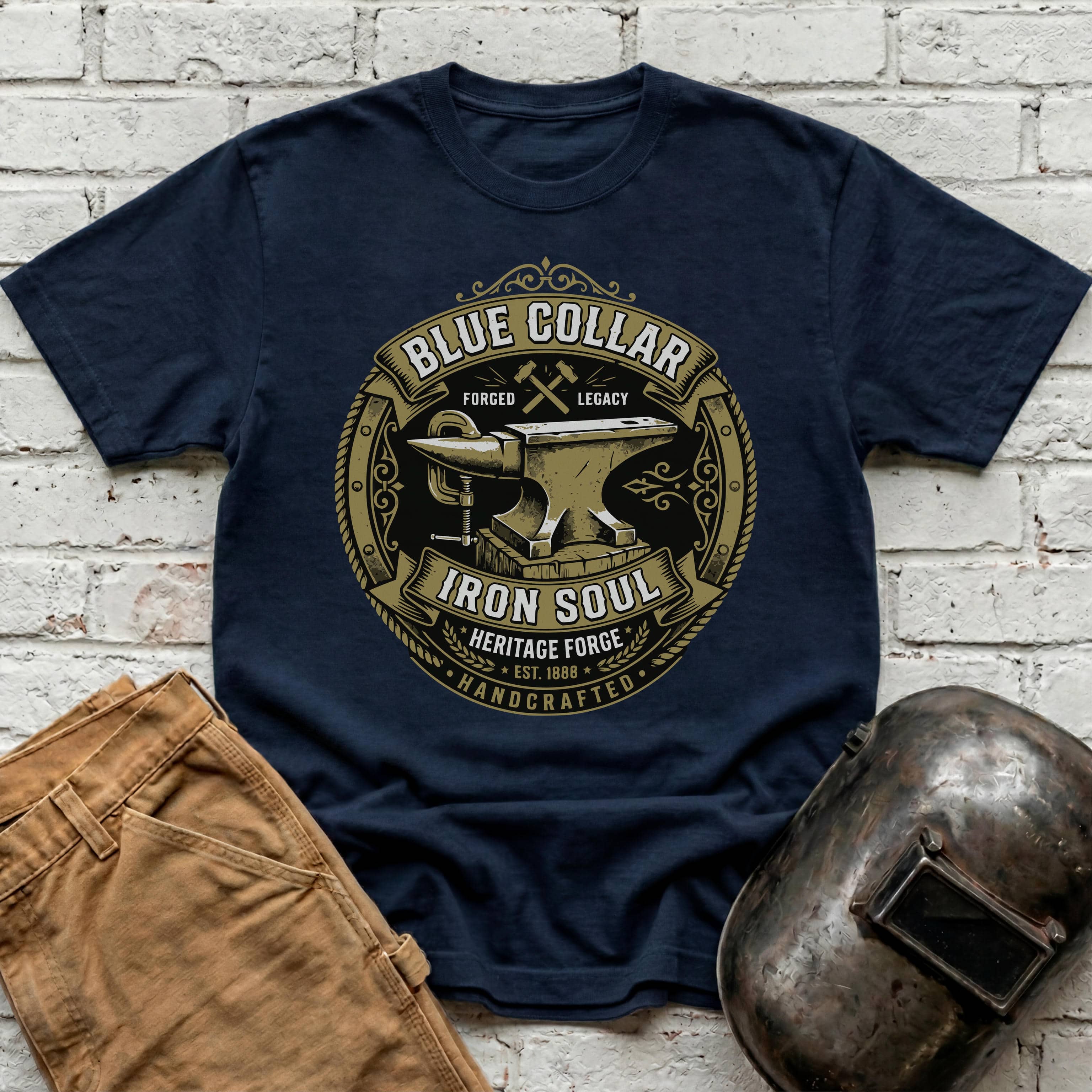 Blue Collar, Iron Soul T-shirt