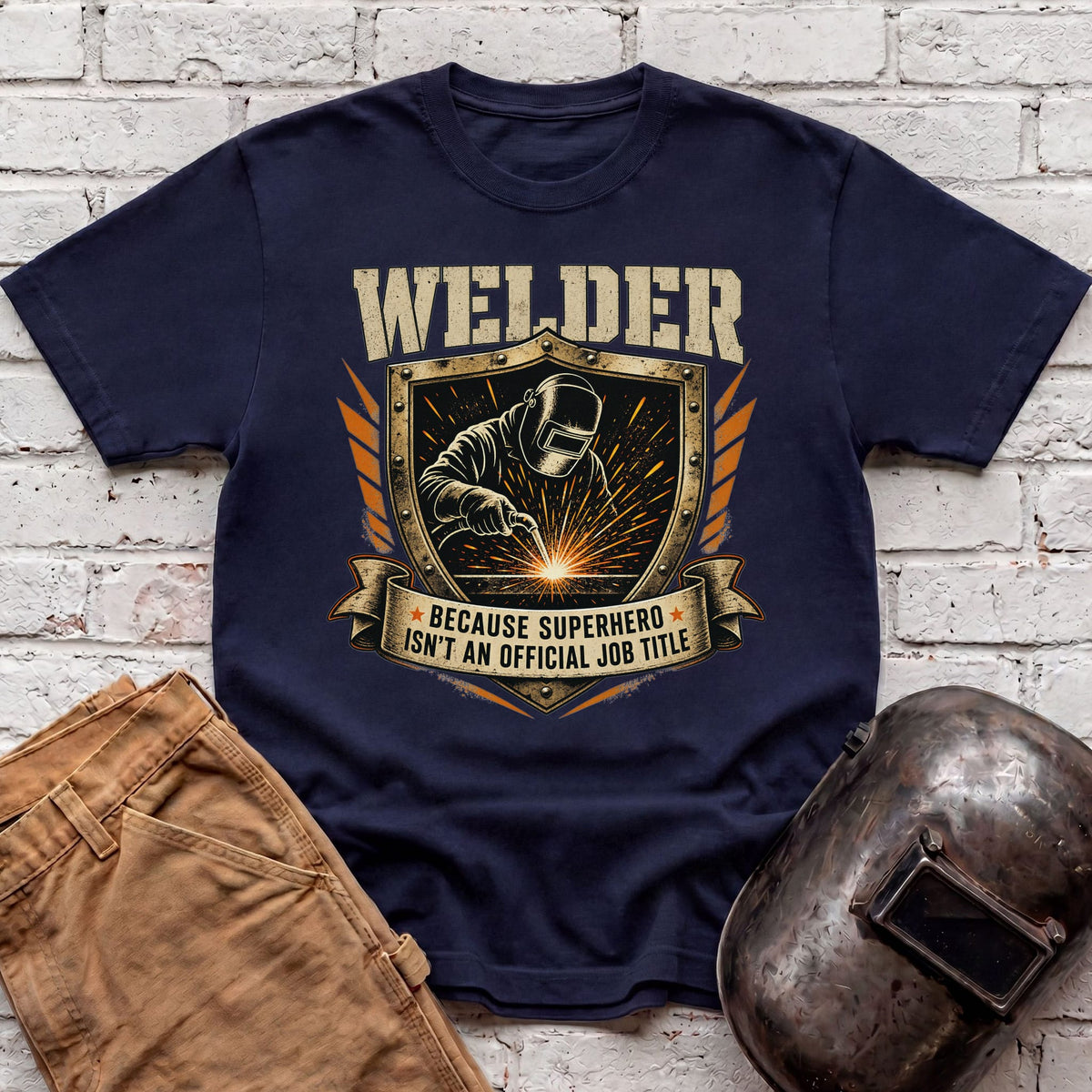 Superhero Welder T-shirt