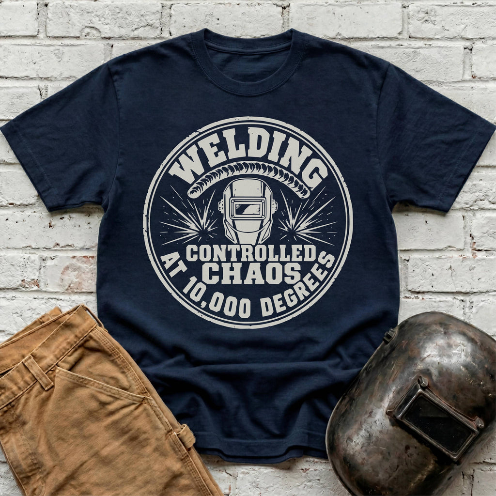 Controlled Chaos at 10'000 F T-shirt