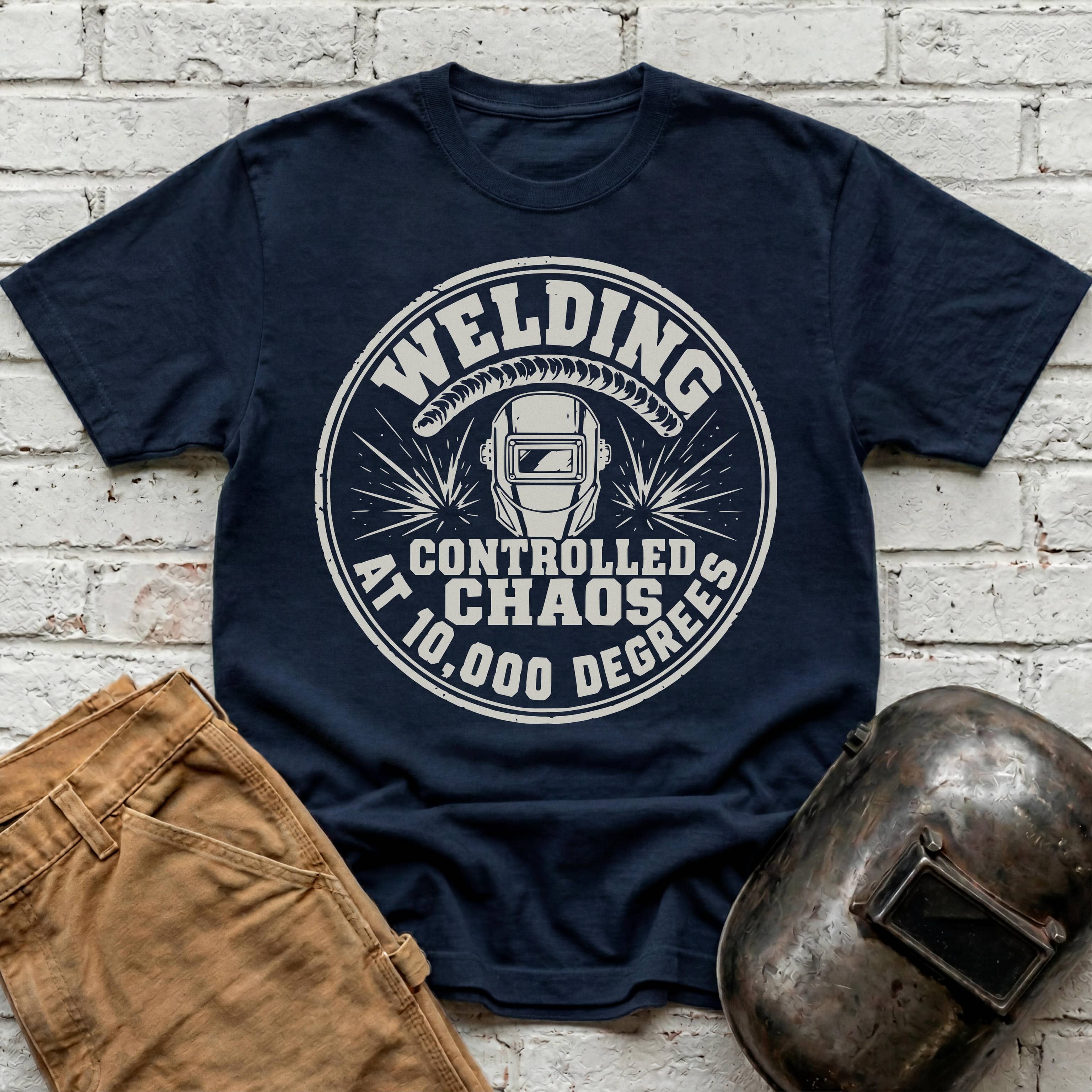 Controlled Chaos at 10'000 F T-shirt