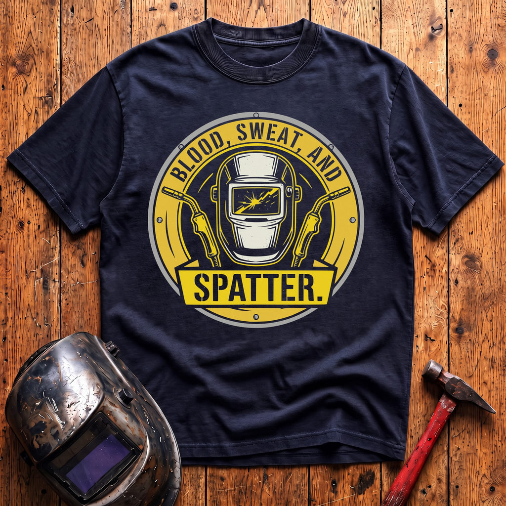 Blood, Sweat, and Spatter T-shirt