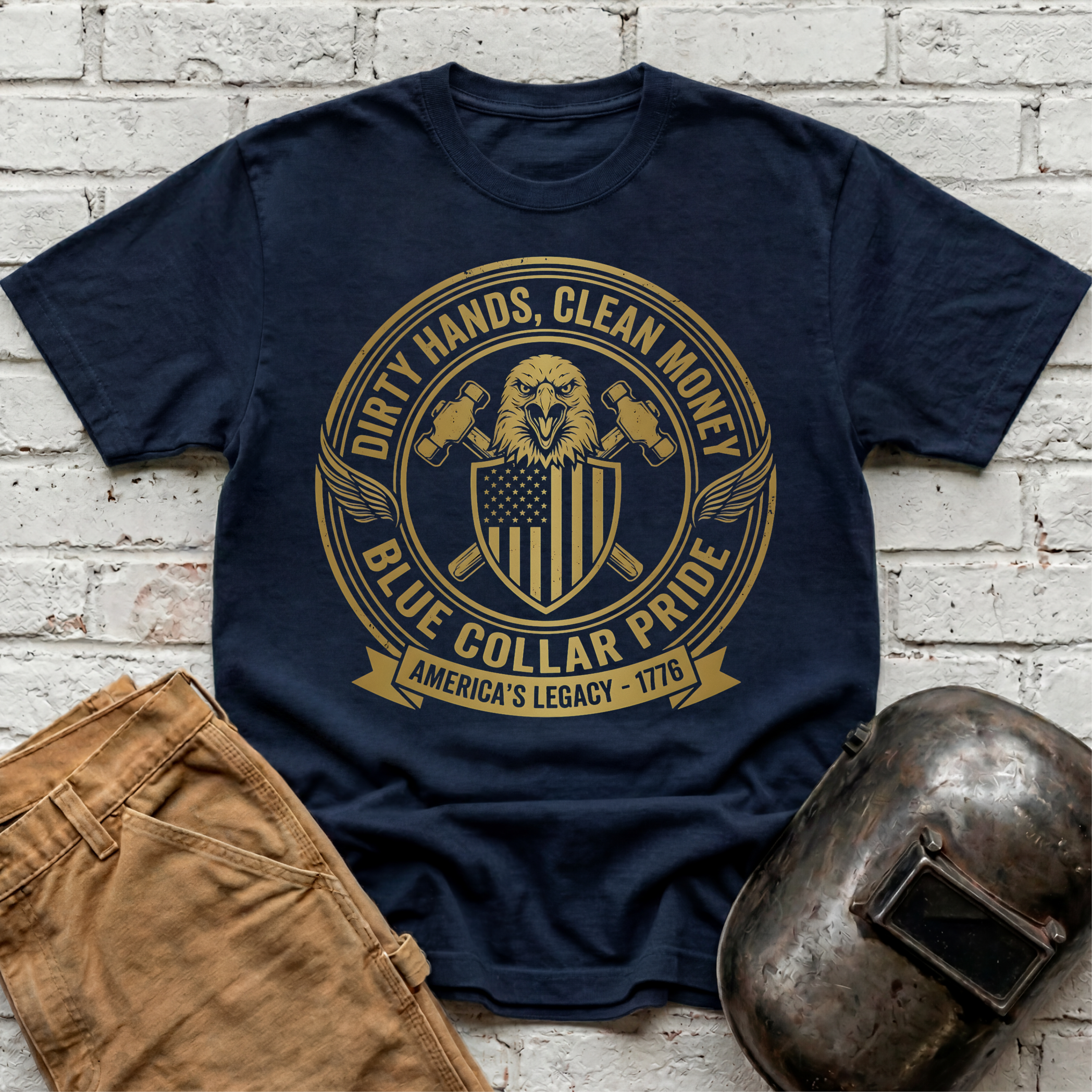 Blue Collar Pride T-shirt