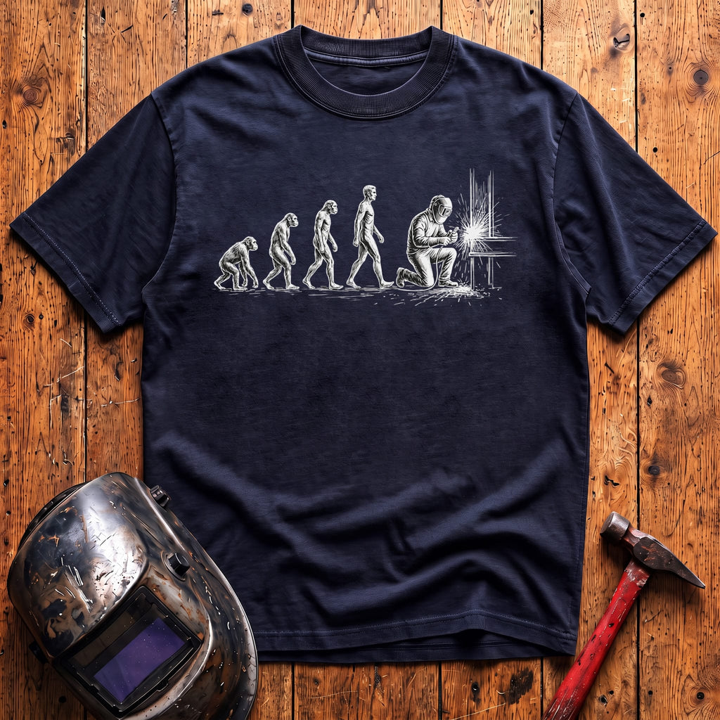 Welder evolution T-shirt