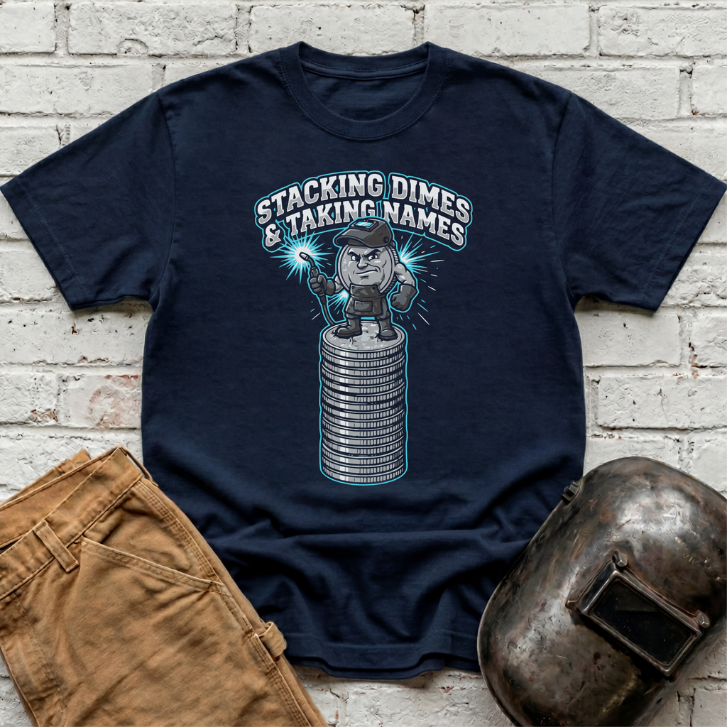 STACKING DIMES & Taking Names T-shirt