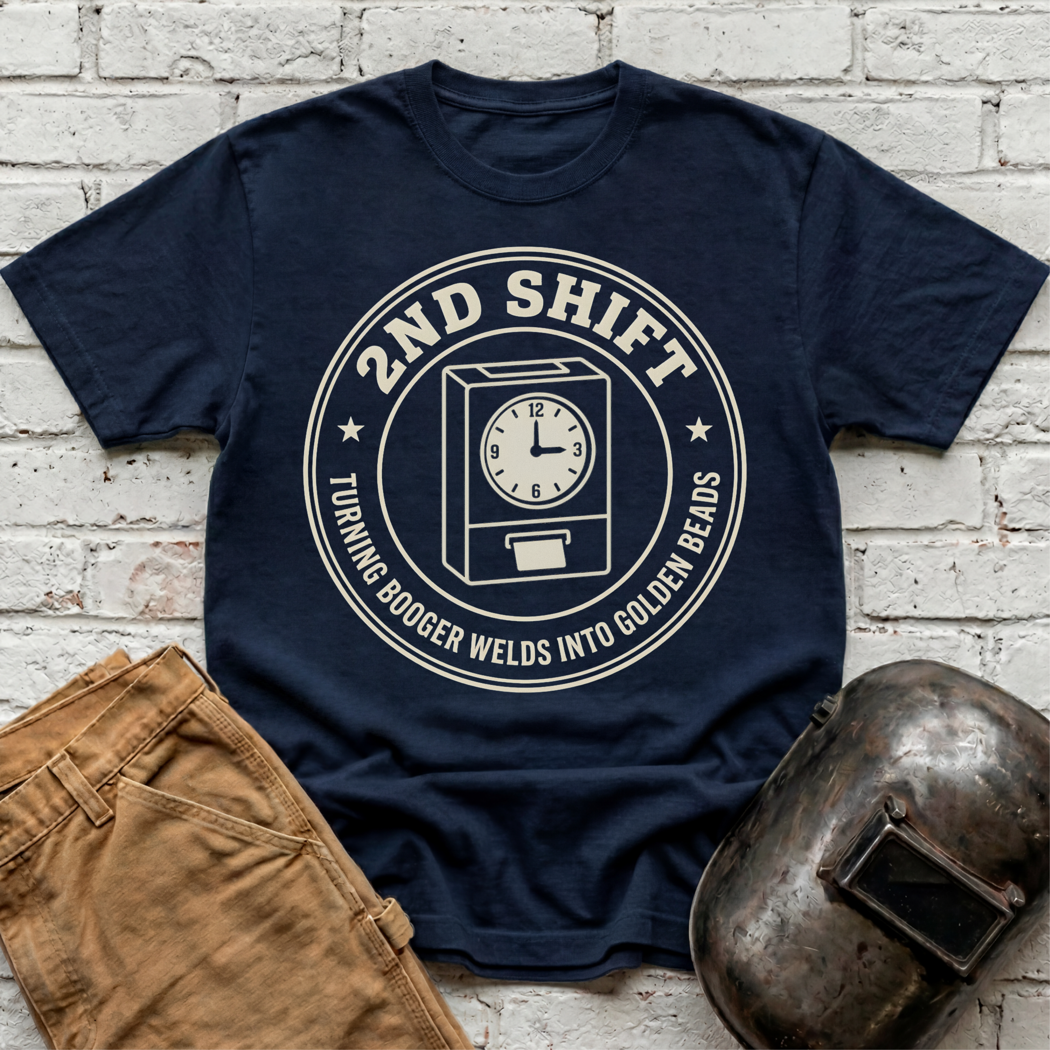 2nd shift clock T-shirt