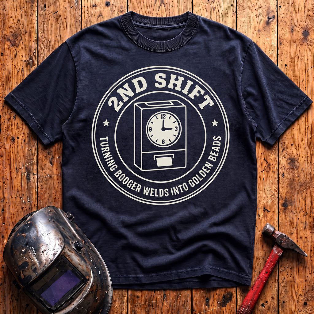 2nd shift clock T-shirt