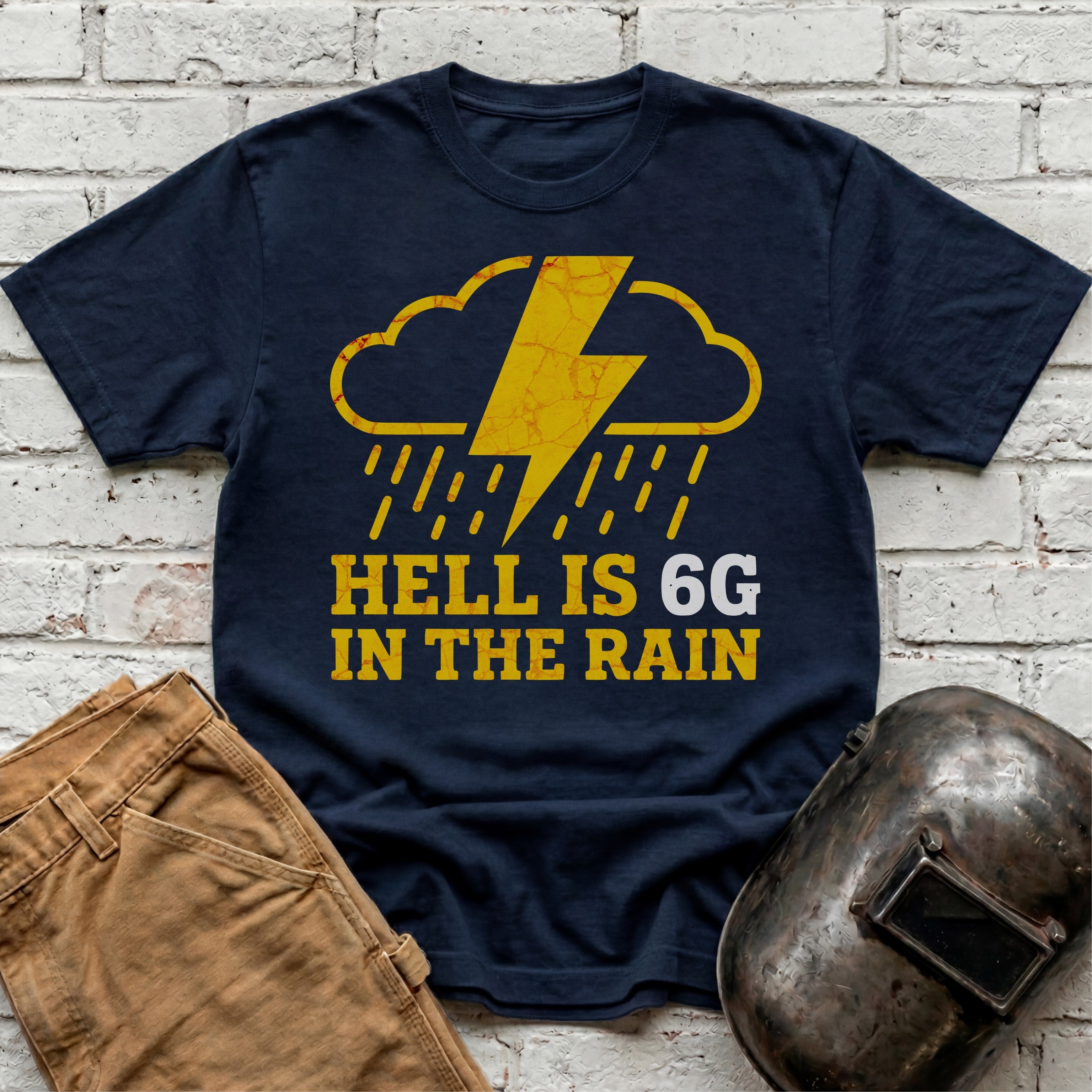 6G Hell in the Rain T-shirt