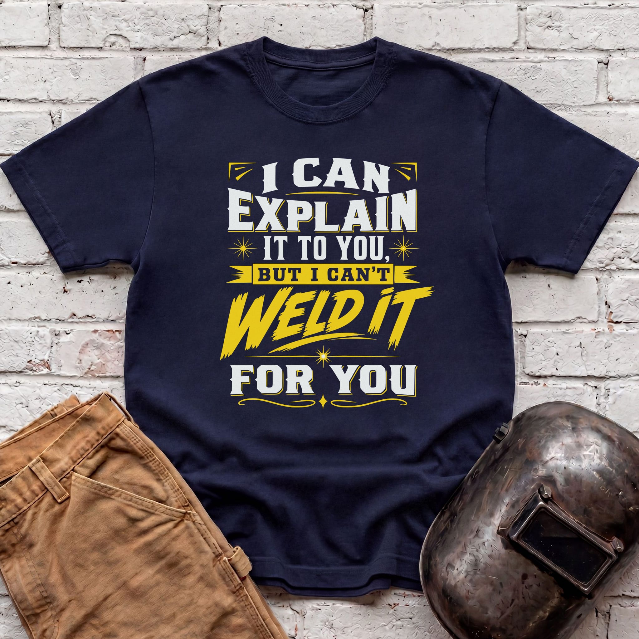 I can explain it too... T-shirt