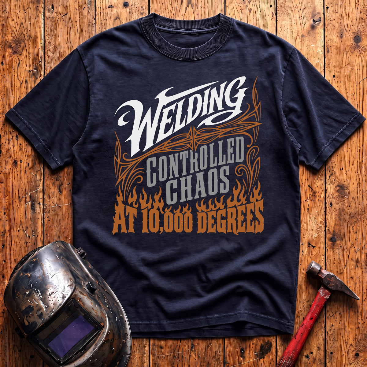 Welding - Controlled Chaos T-shirt