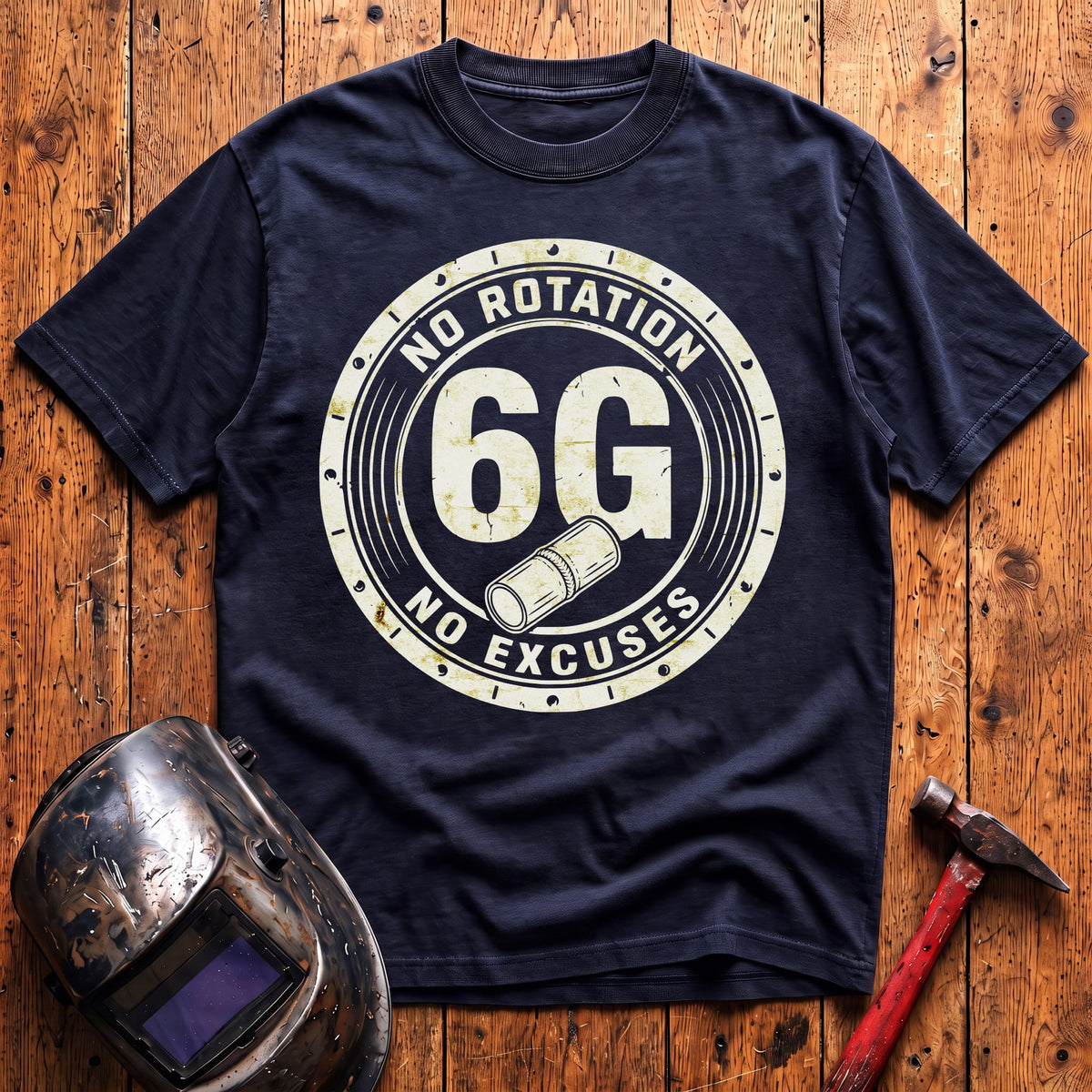 6G NO Rotation NO Excuses T-shirt