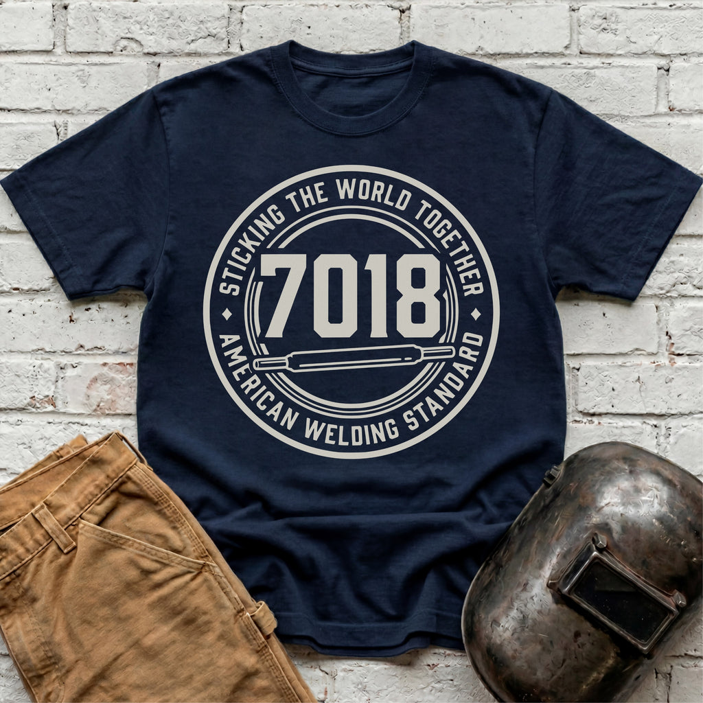 7018 Sticking The World Together T-shirt