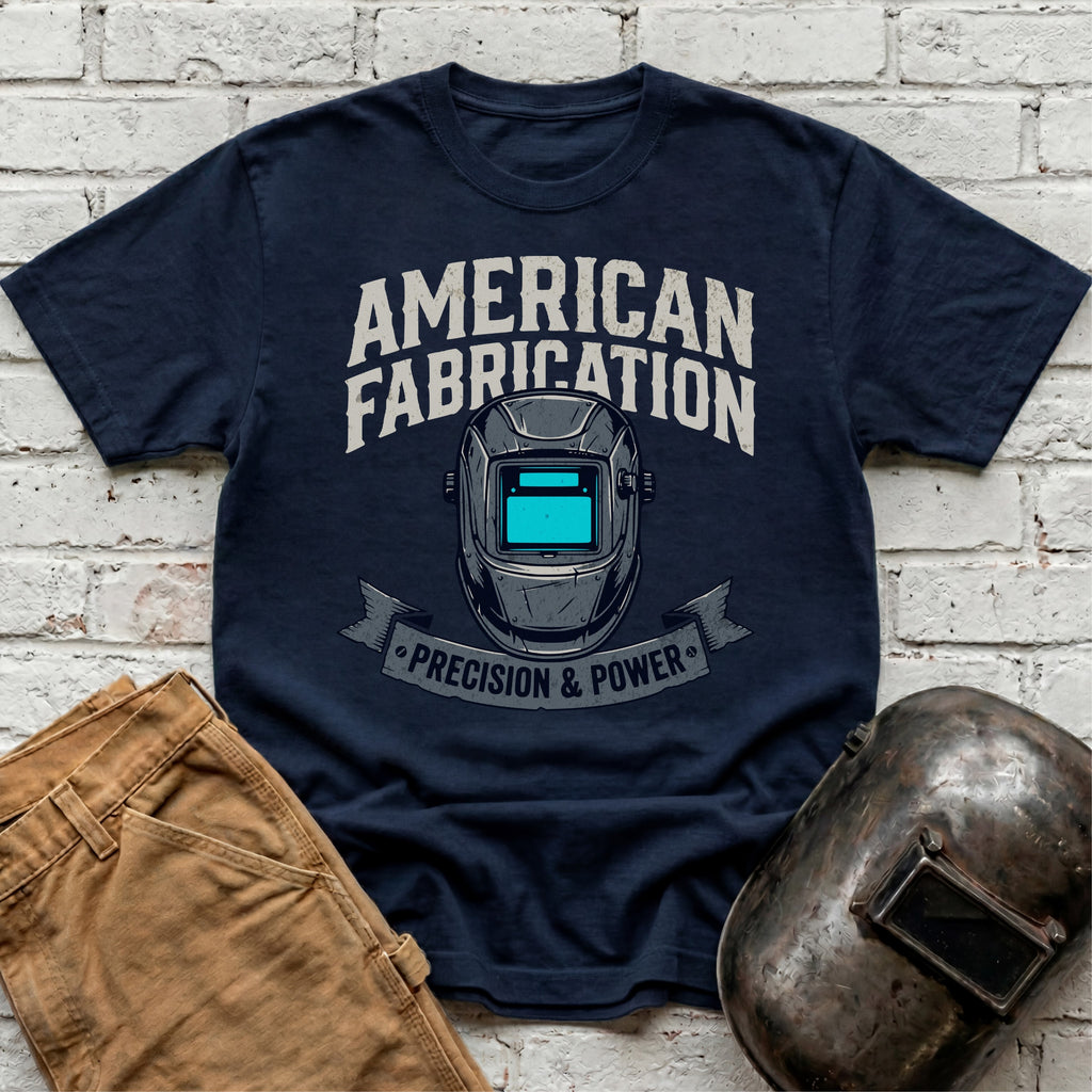 American Fabrication Precision & Power T-shirt
