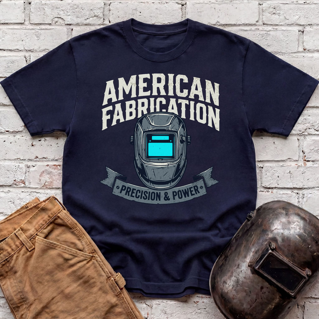 American Fabrication Precision & Power T-shirt