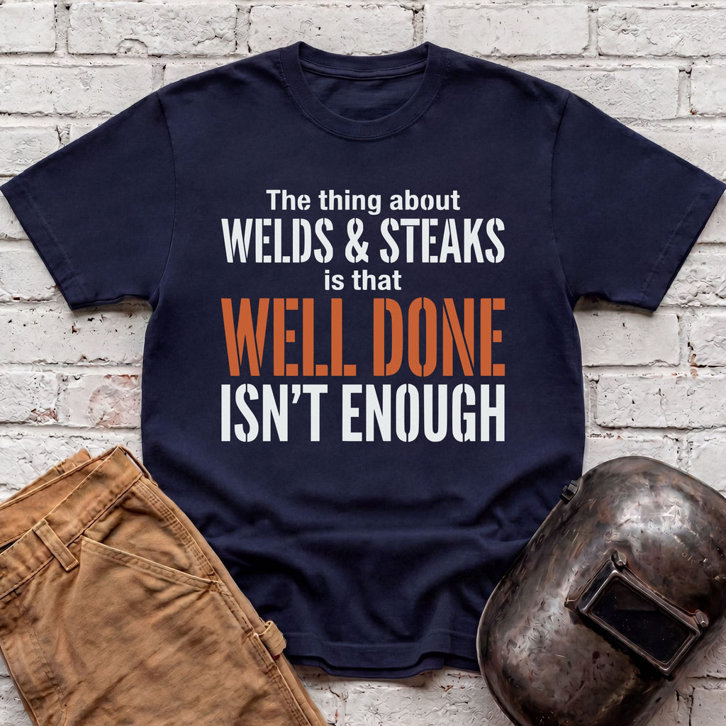 WELL DONE isn't enough T-shirt