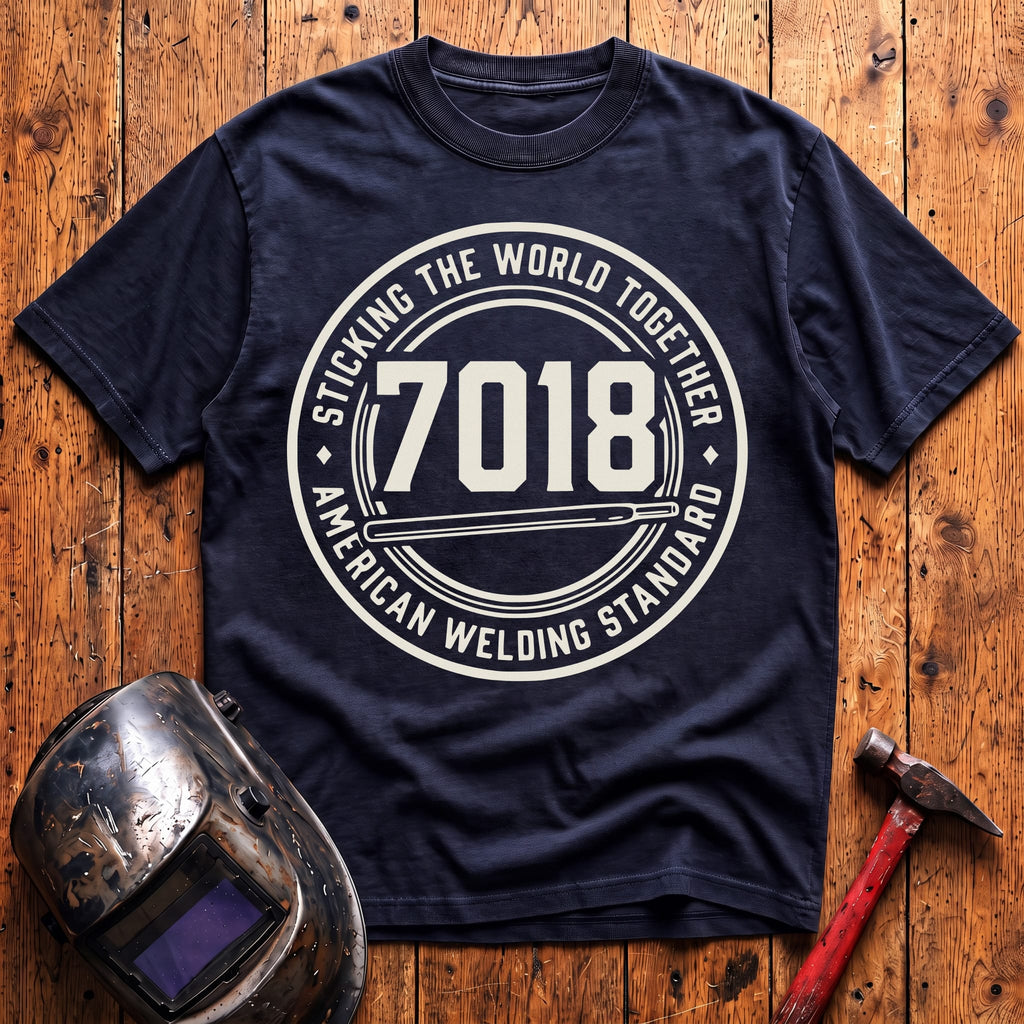 7018 Sticking The World Together T-shirt