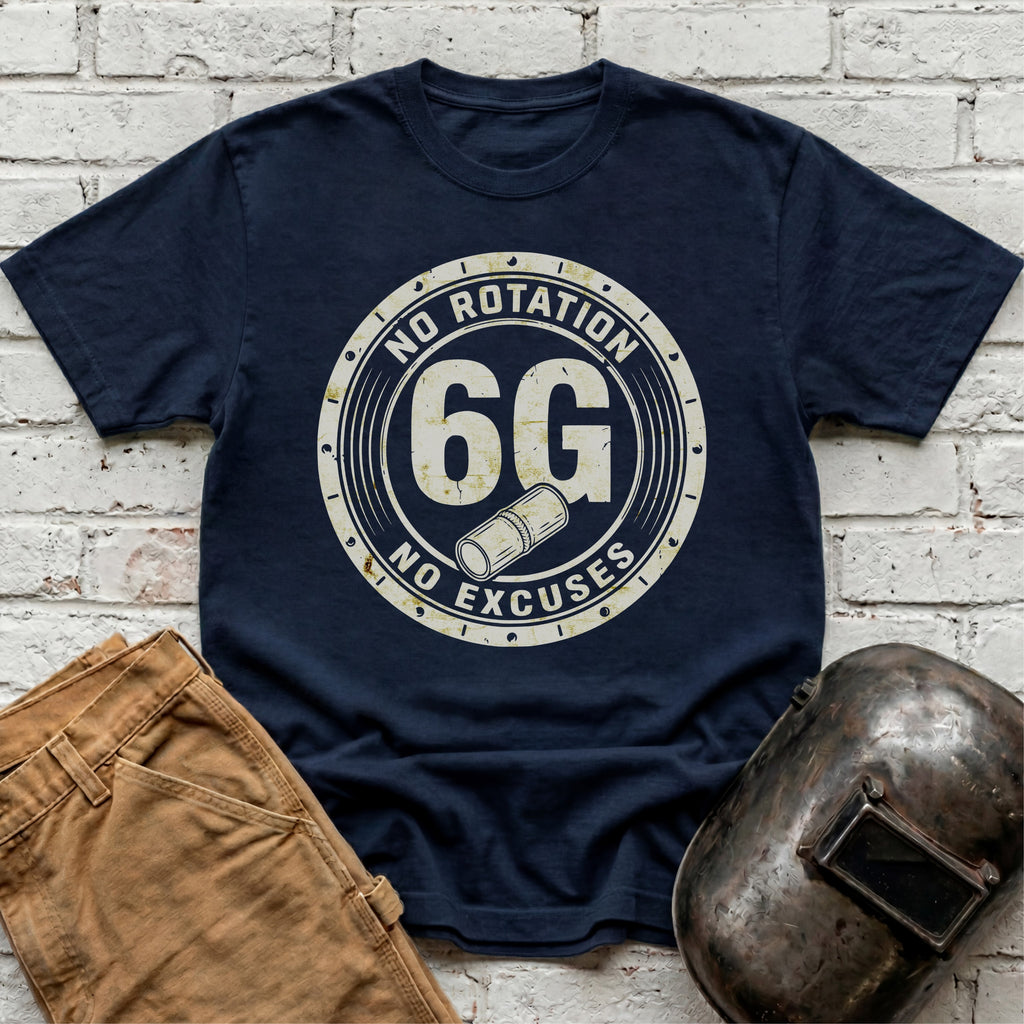 6G NO Rotation NO Excuses T-shirt