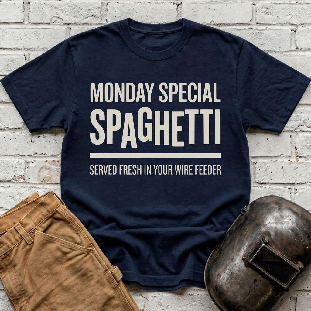Monday special SPAGHETTI in your WIRE FEED T-shirt