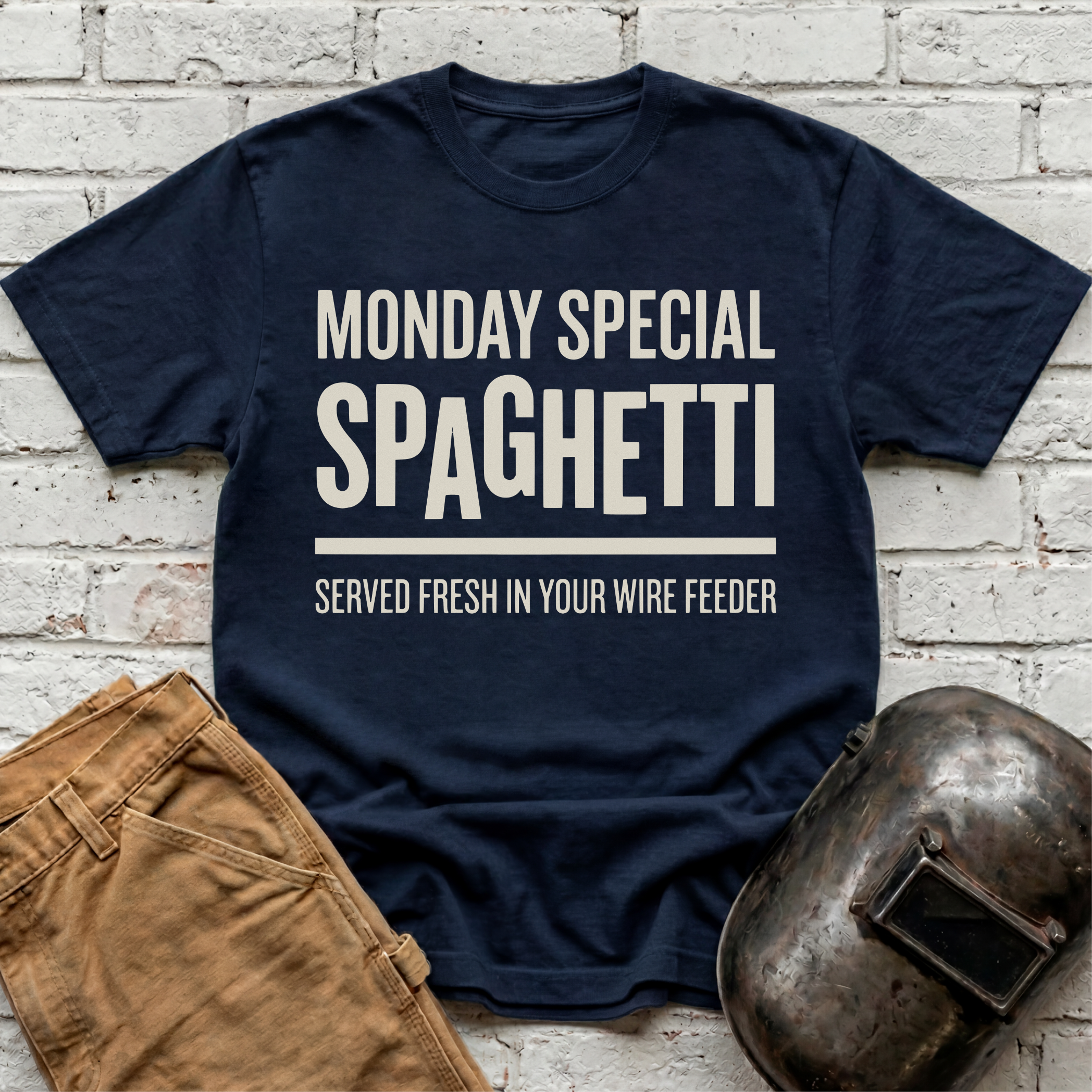 Monday special SPAGHETTI in your WIRE FEED T-shirt