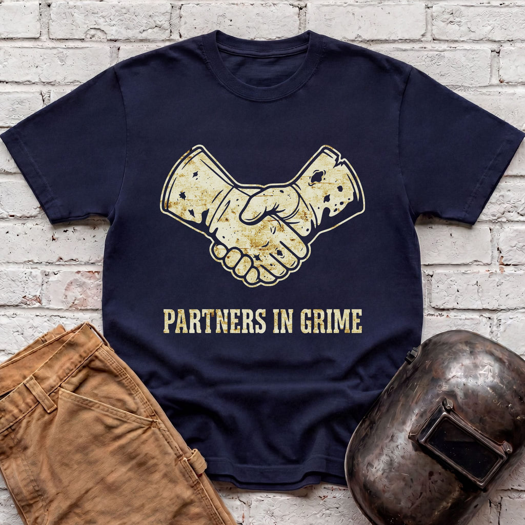 Handshake Partners in Grime T-shirt