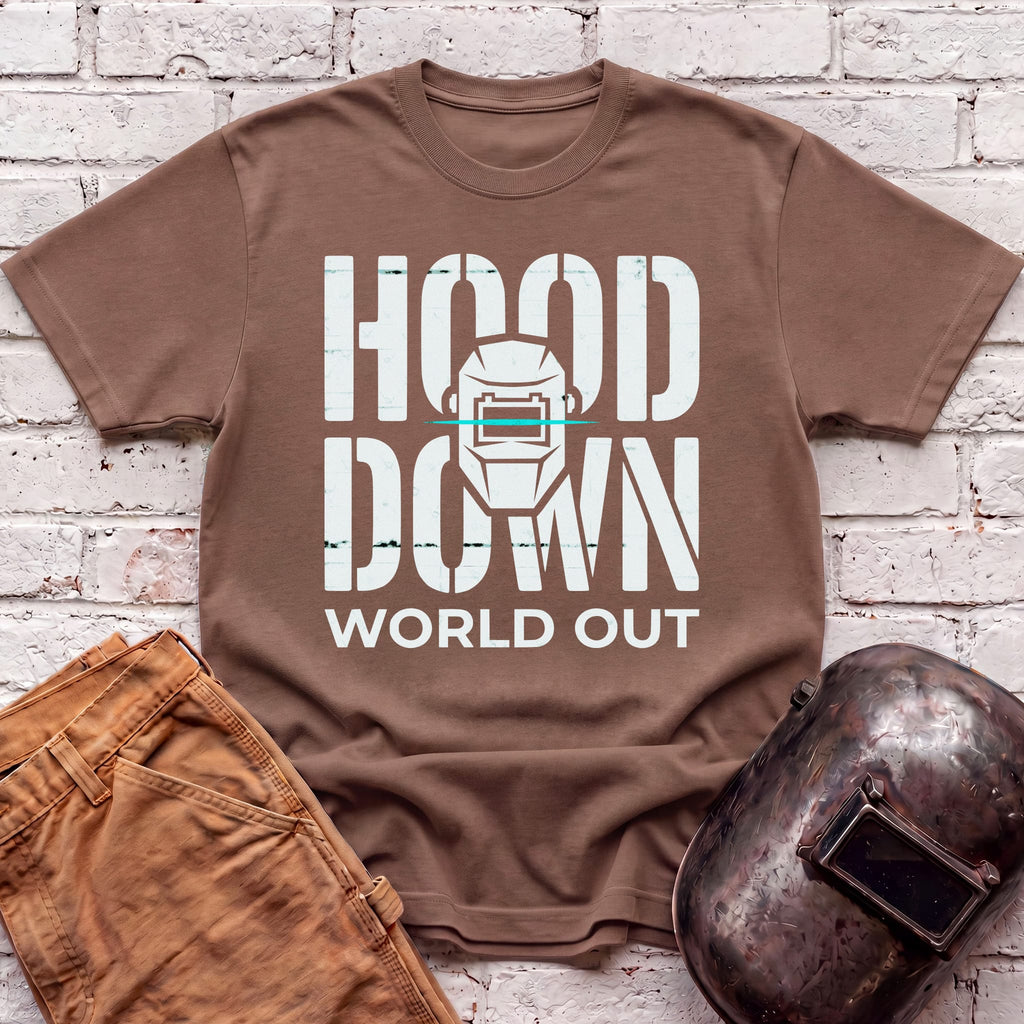HOOD DOWN World Out T-shirt