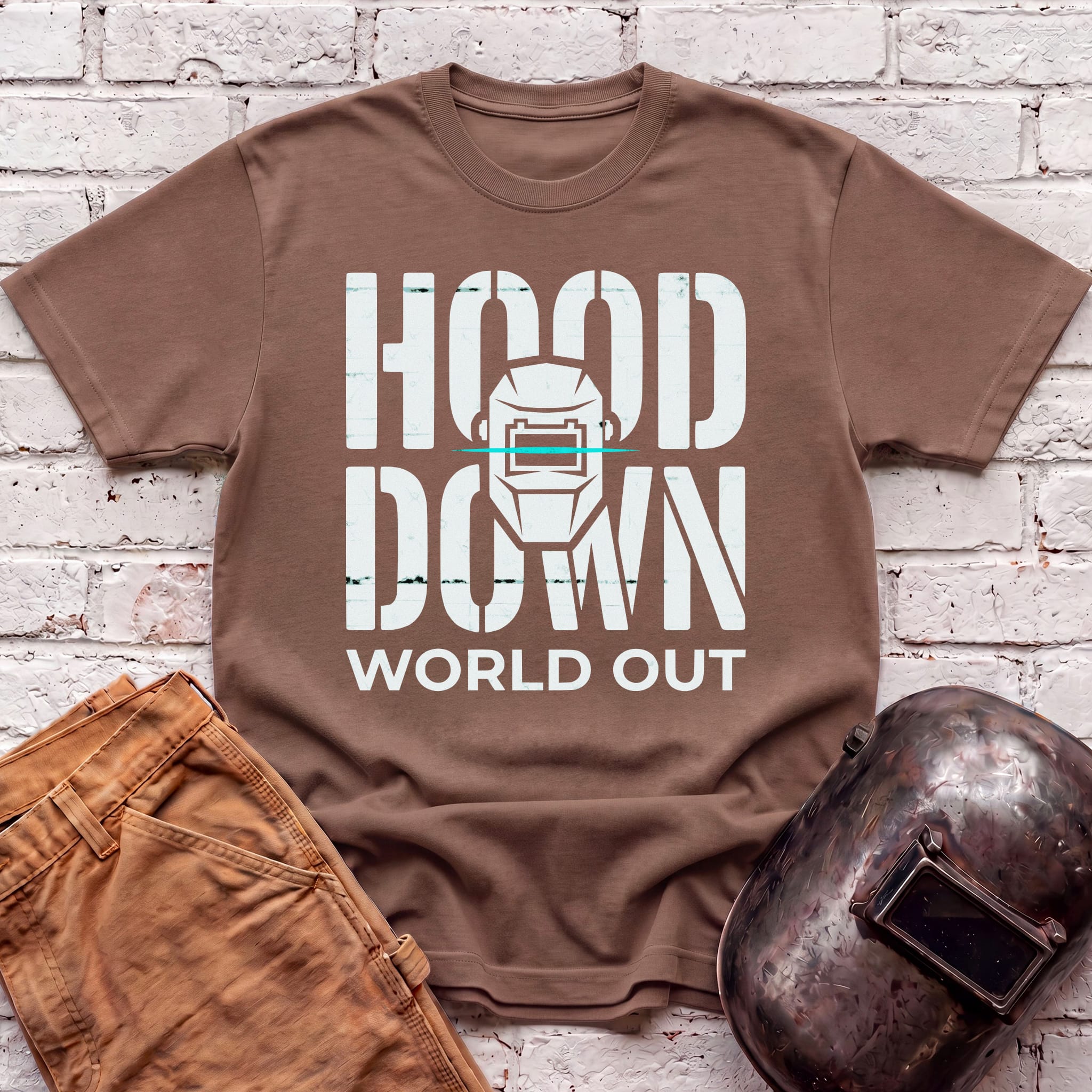 HOOD DOWN World Out T-shirt