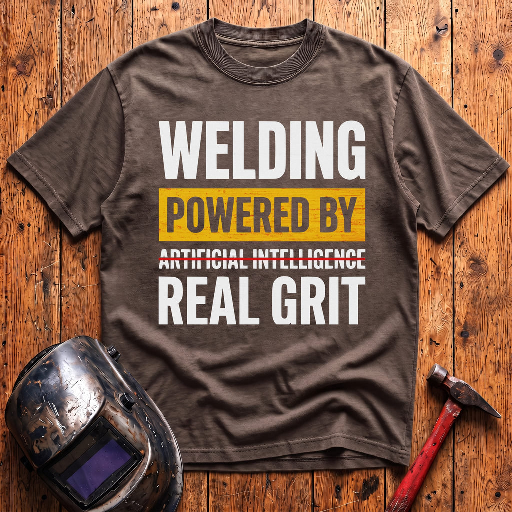 Welding Powered by Real Grit T-shirt
