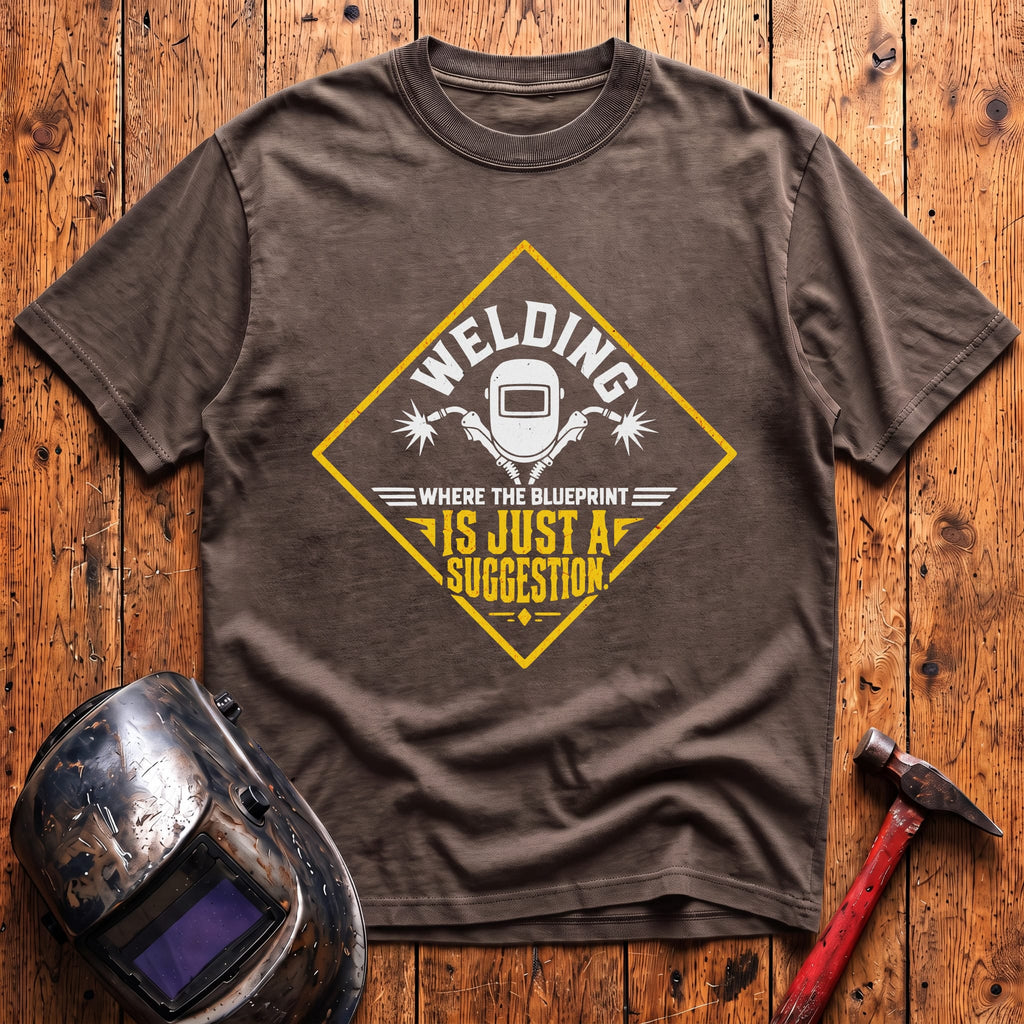 Blueprint Is Just a Suggestion T-shirt