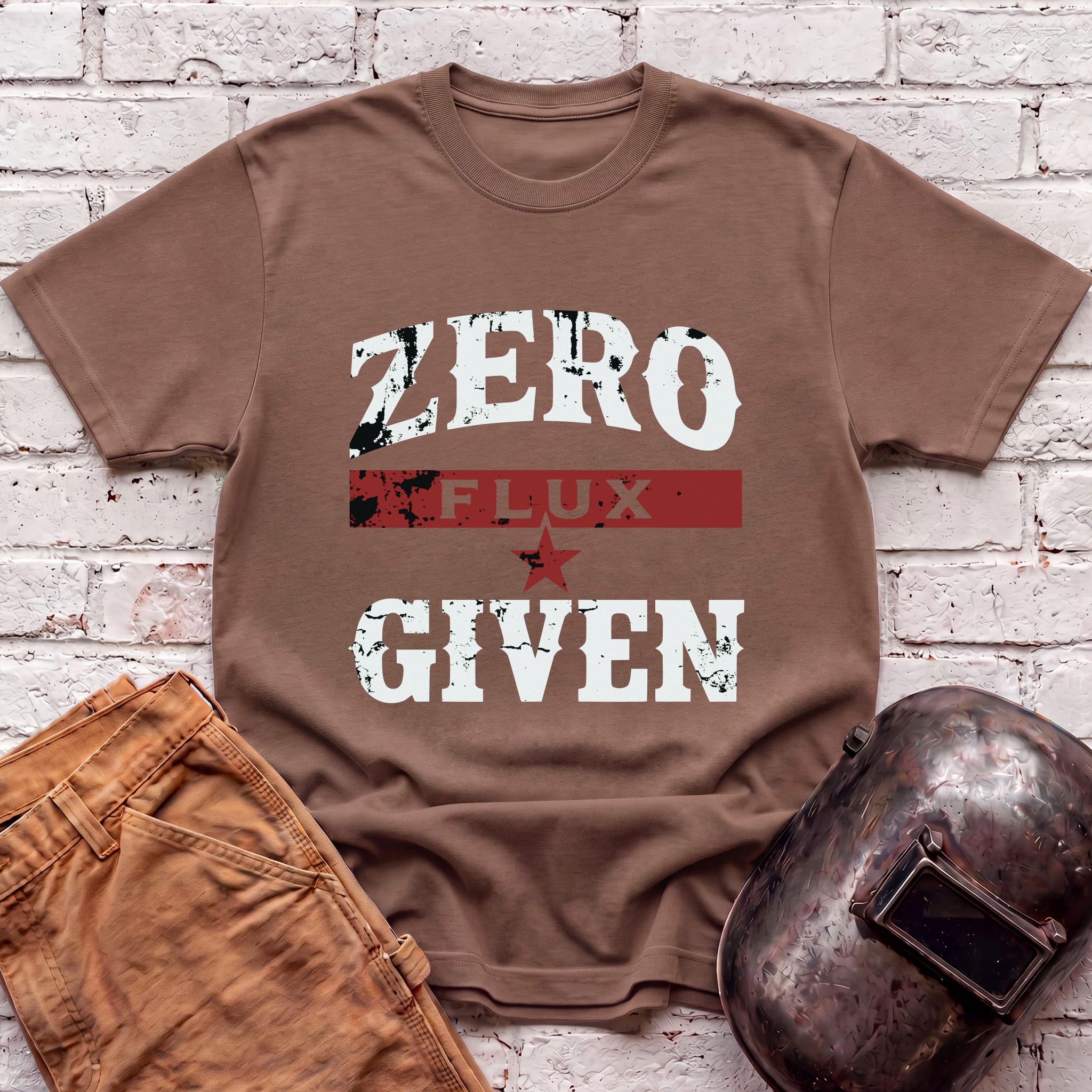 ZERO FLUX GIVEN Texas T-shirt