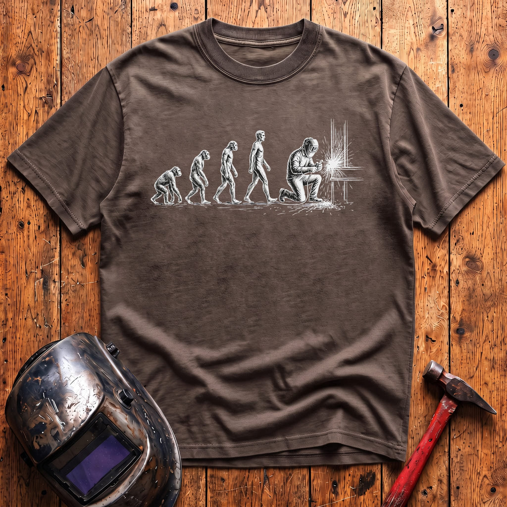 Welder evolution T-shirt