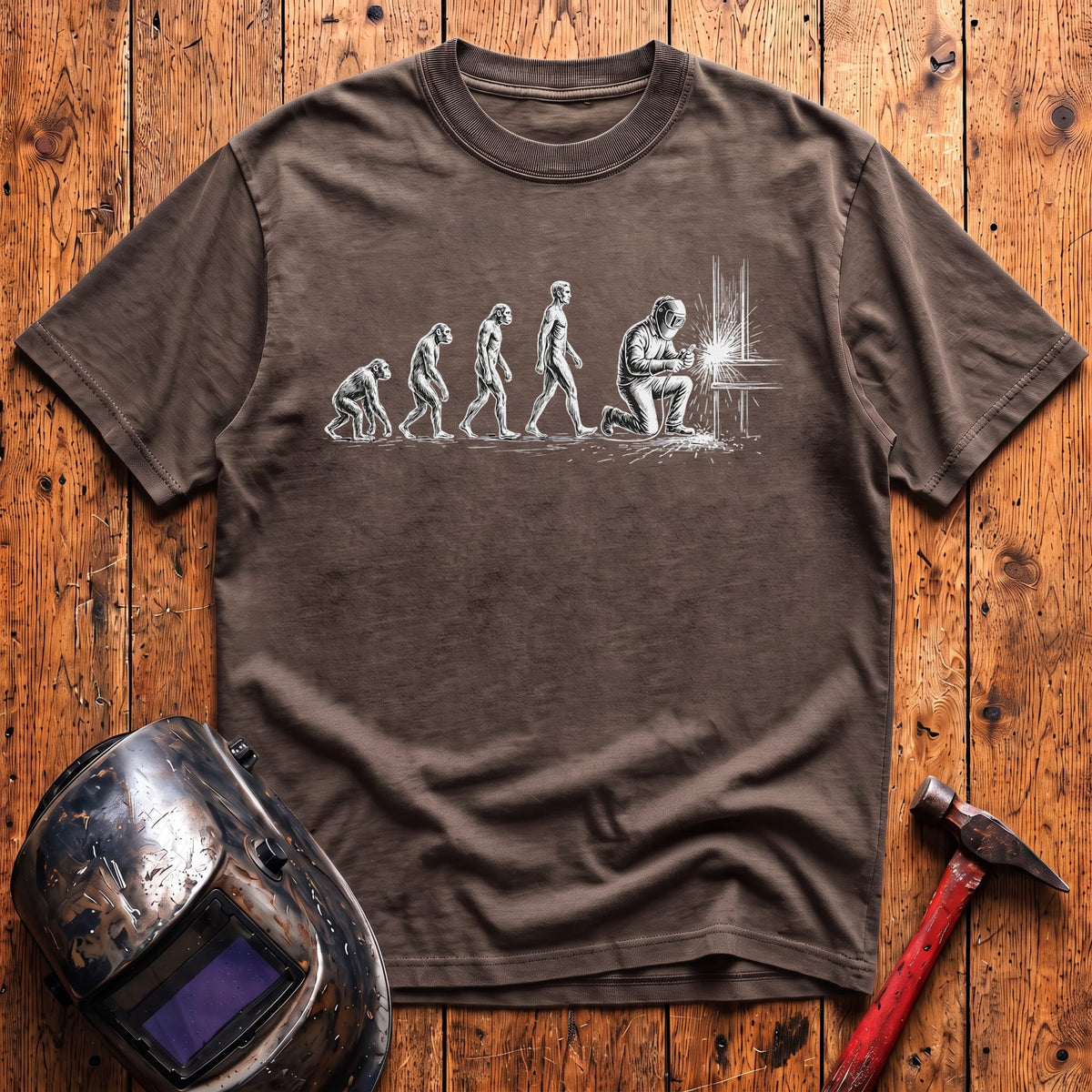 Welder evolution T-shirt