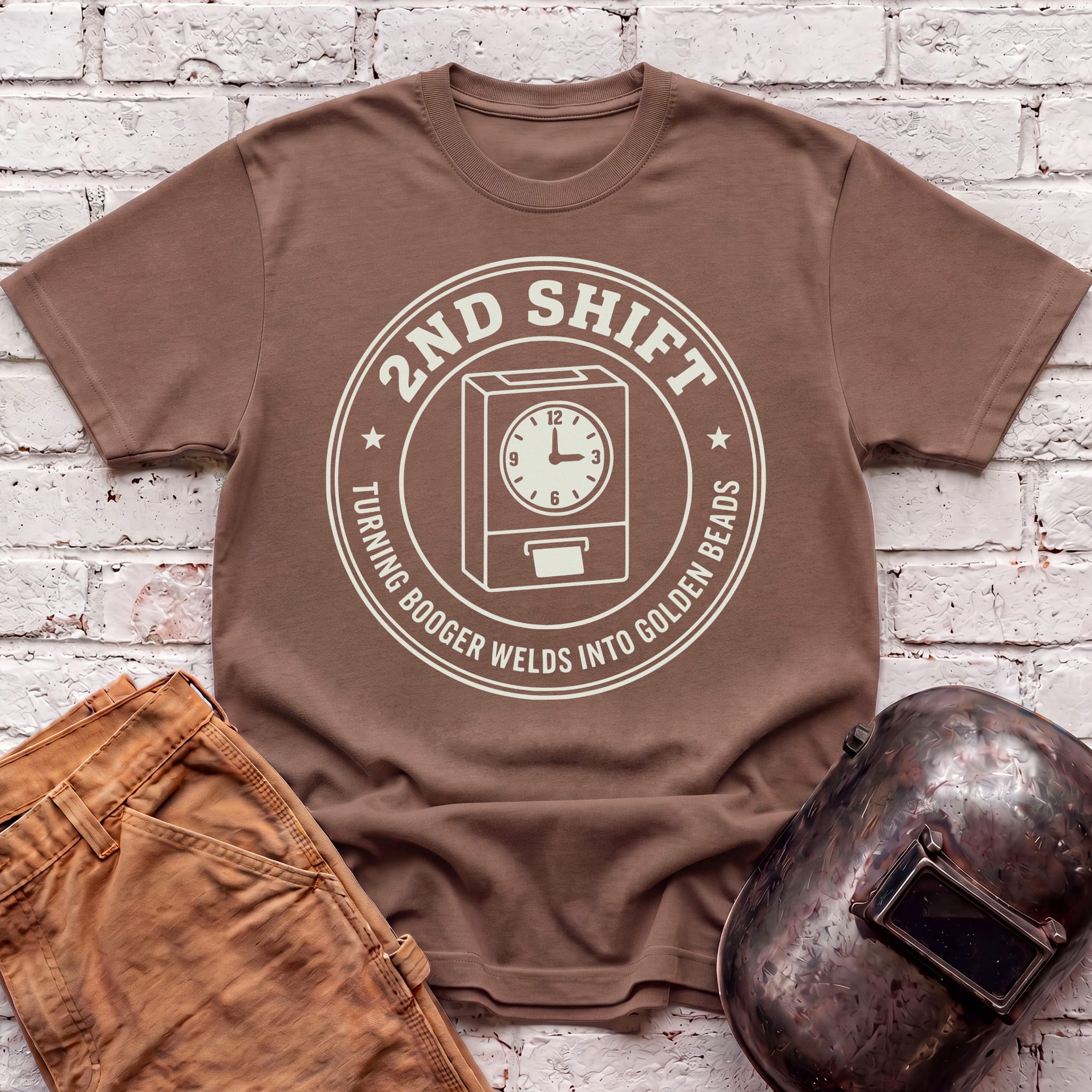 2nd shift clock T-shirt