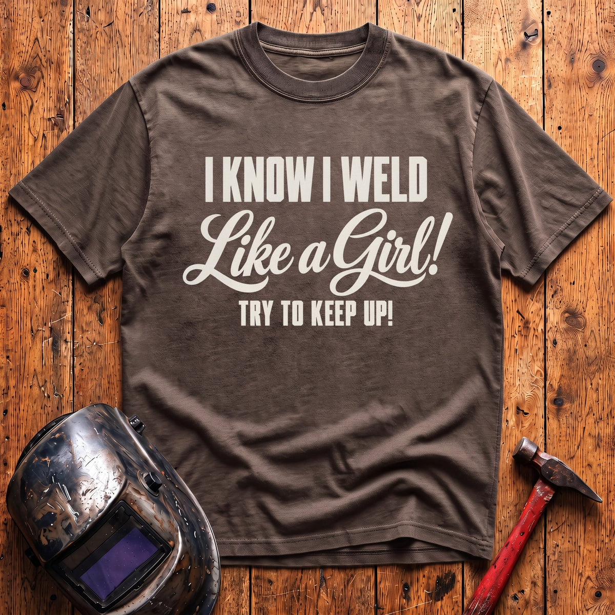 Weld Like a Girl T-Shirt