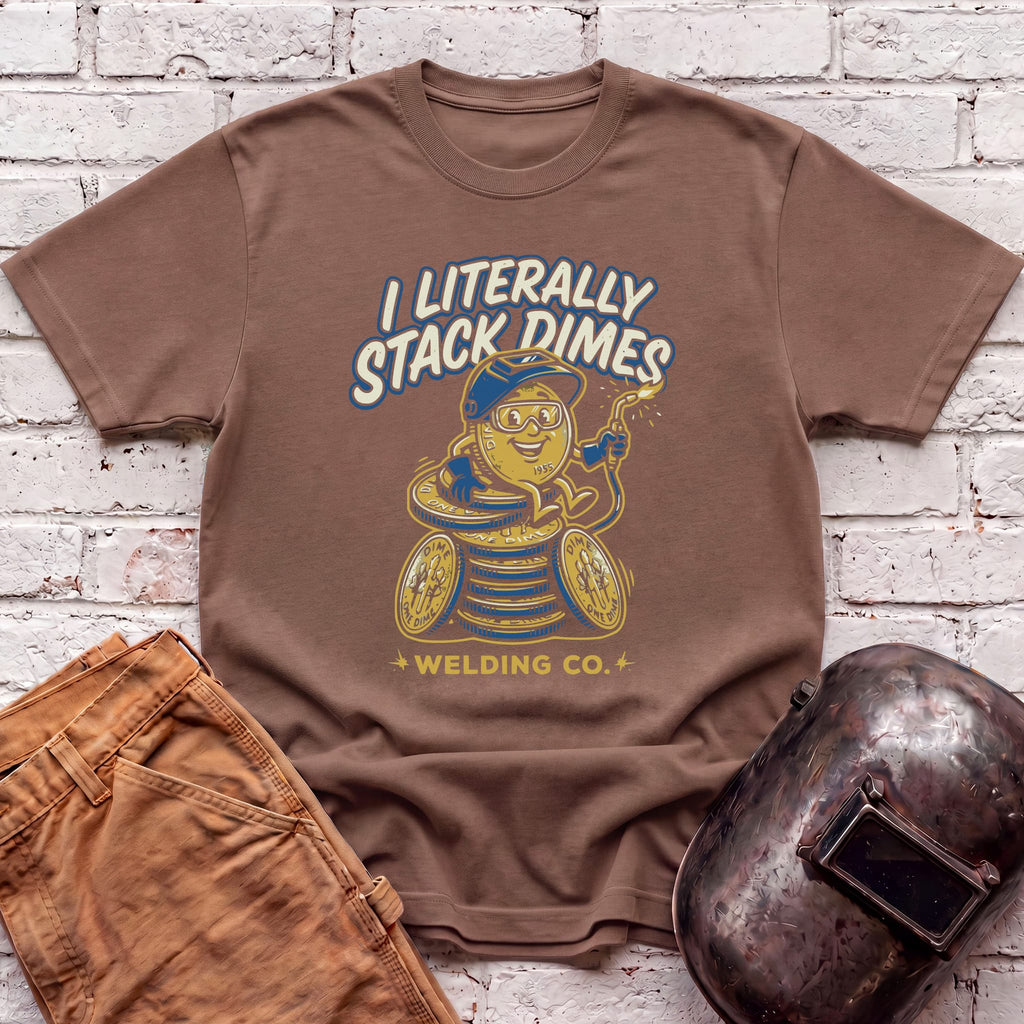 STACK DIMES Literally T-shirt