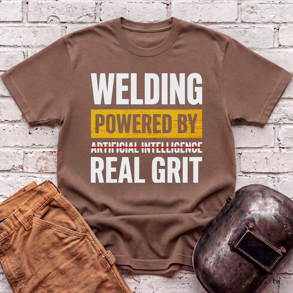 Welding Powered by Real Grit T-shirt