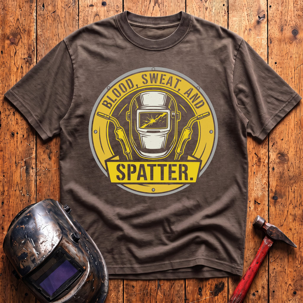 Blood, Sweat, and Spatter T-shirt