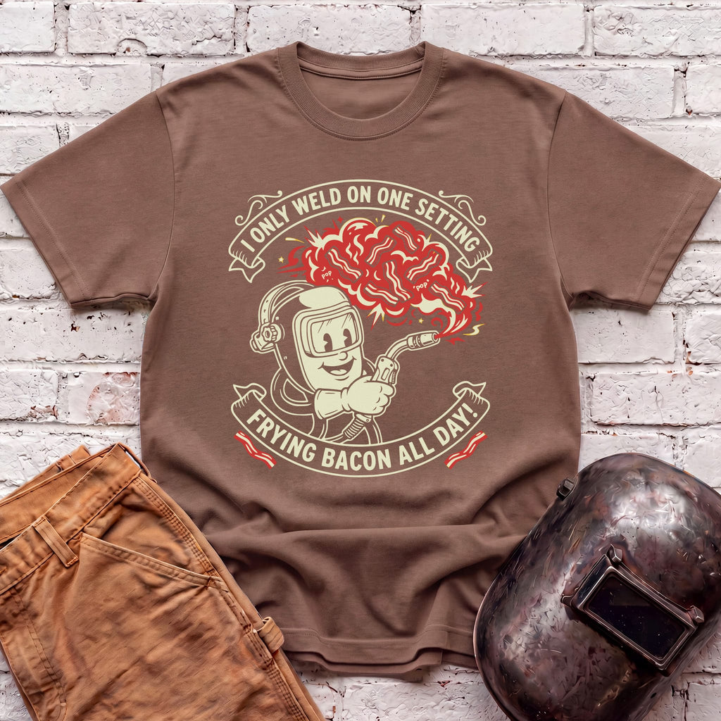 FRYING BACON ALL DAY T-shirt