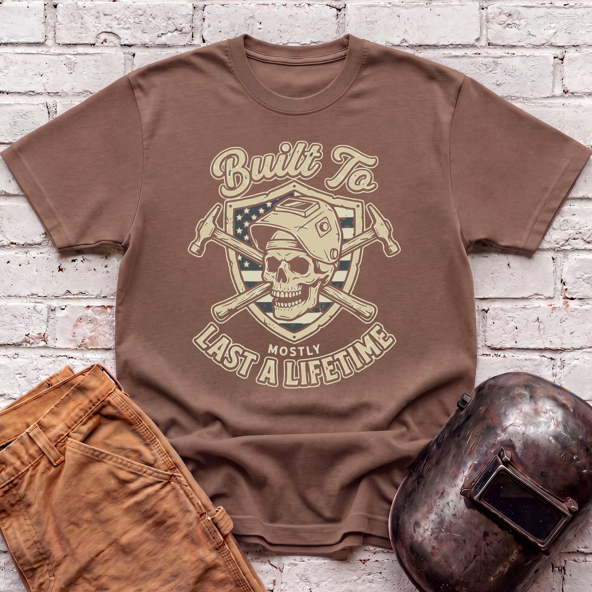 Built To Last a Lifetime (mostly) T-shirt