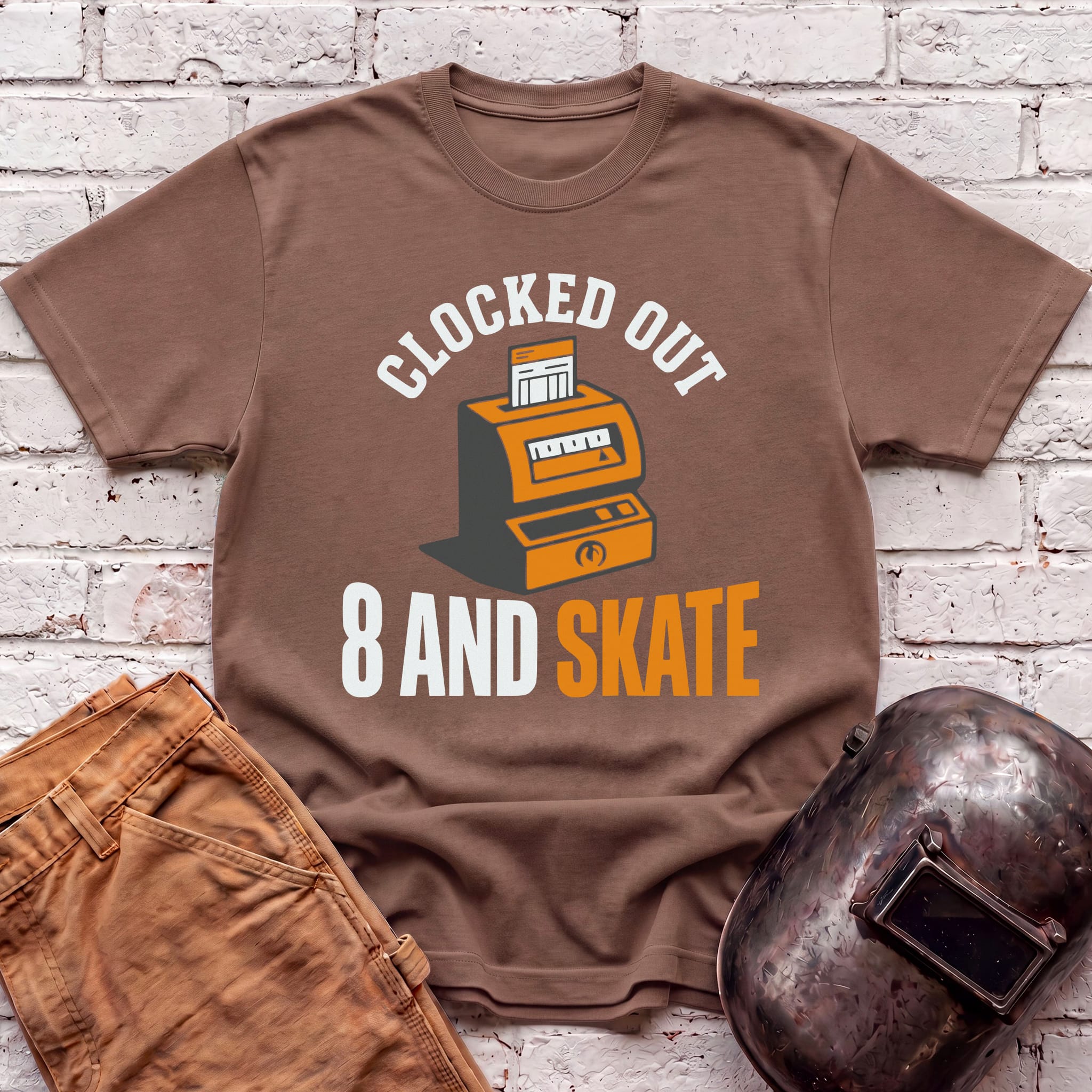 8 and SKATE T-shirt